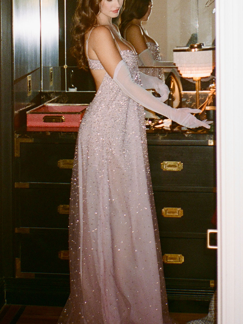 robe élégante Wallie rose