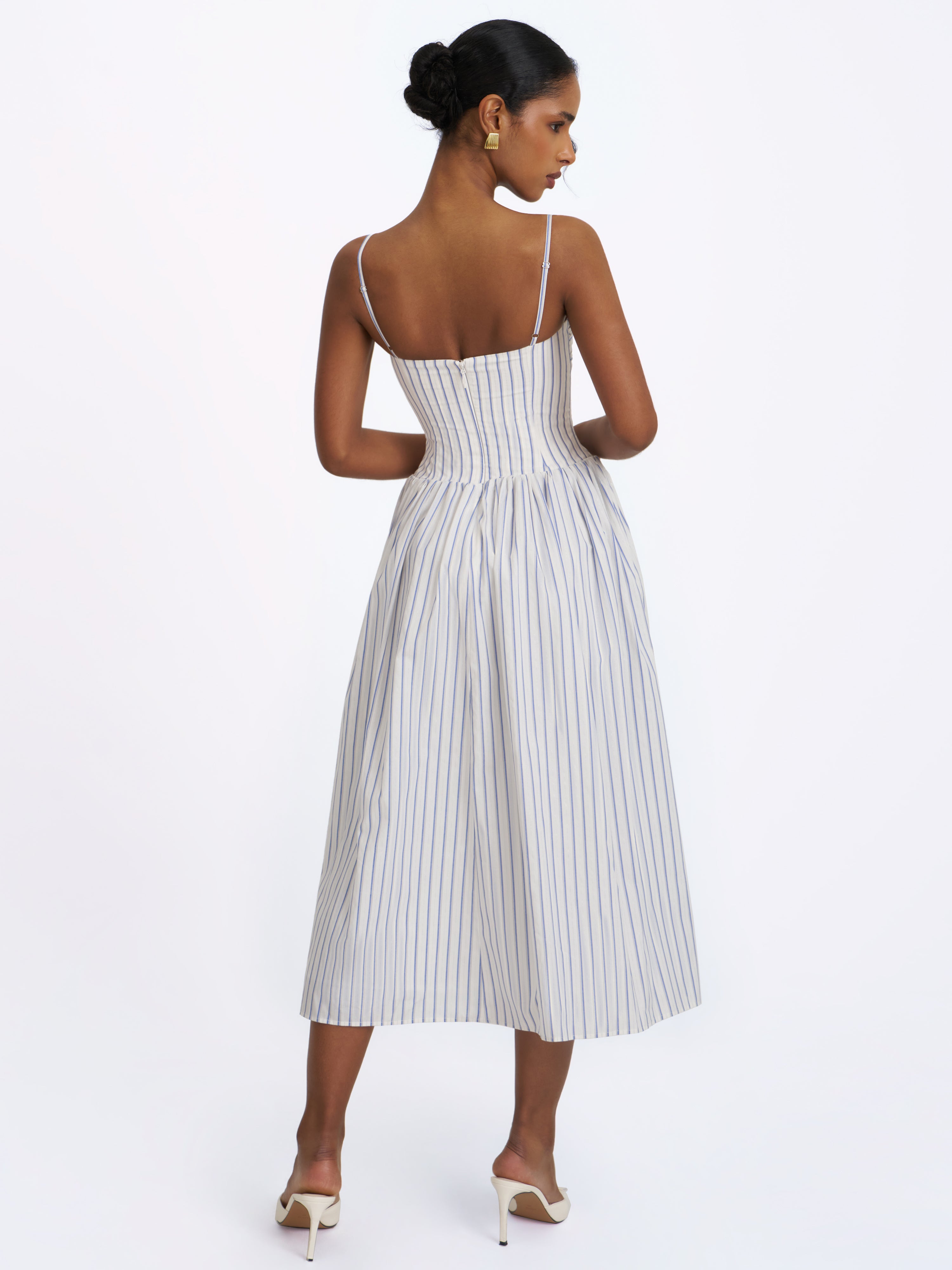 robe froncée féminine