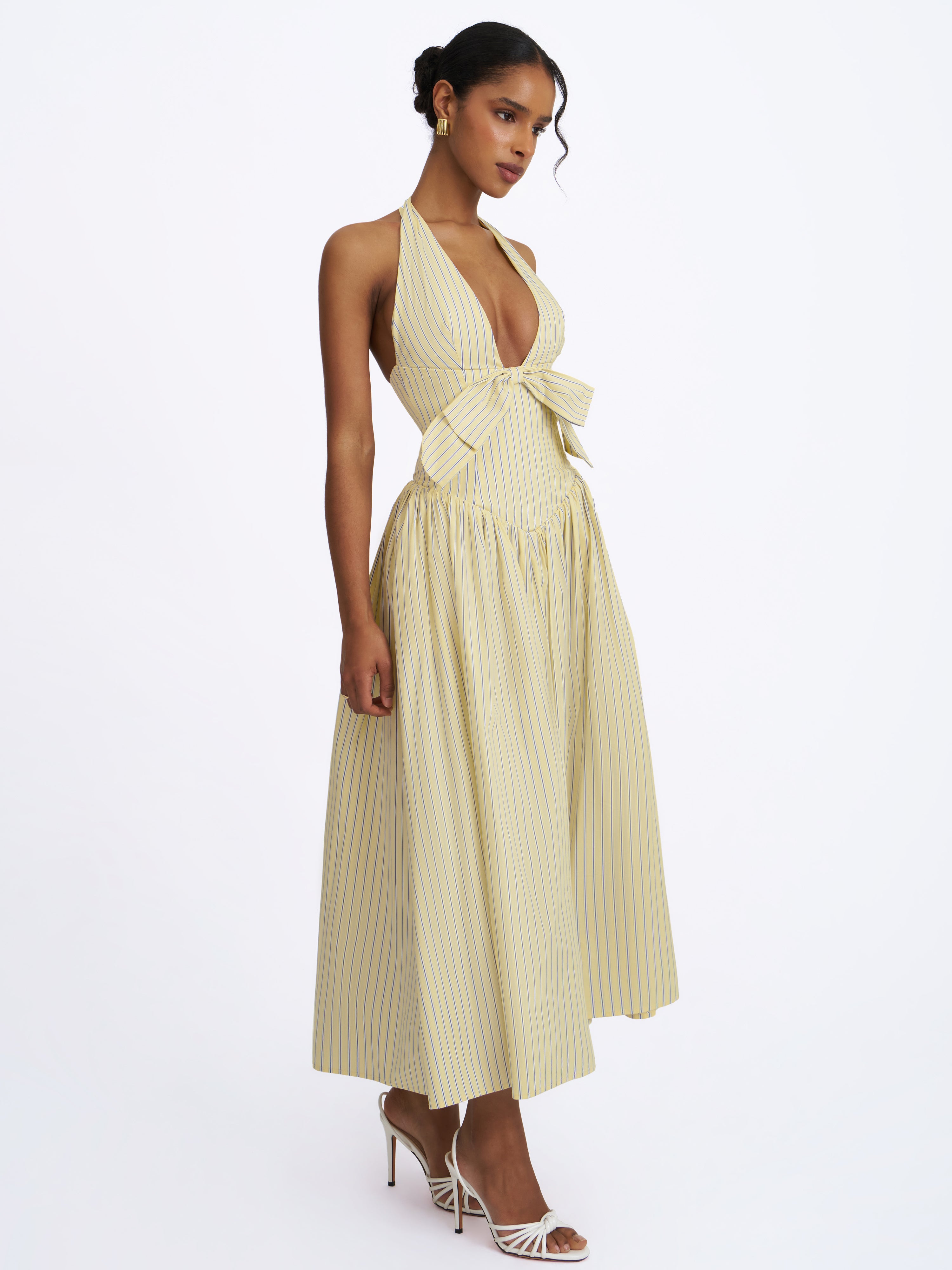 robe avec dos smocké