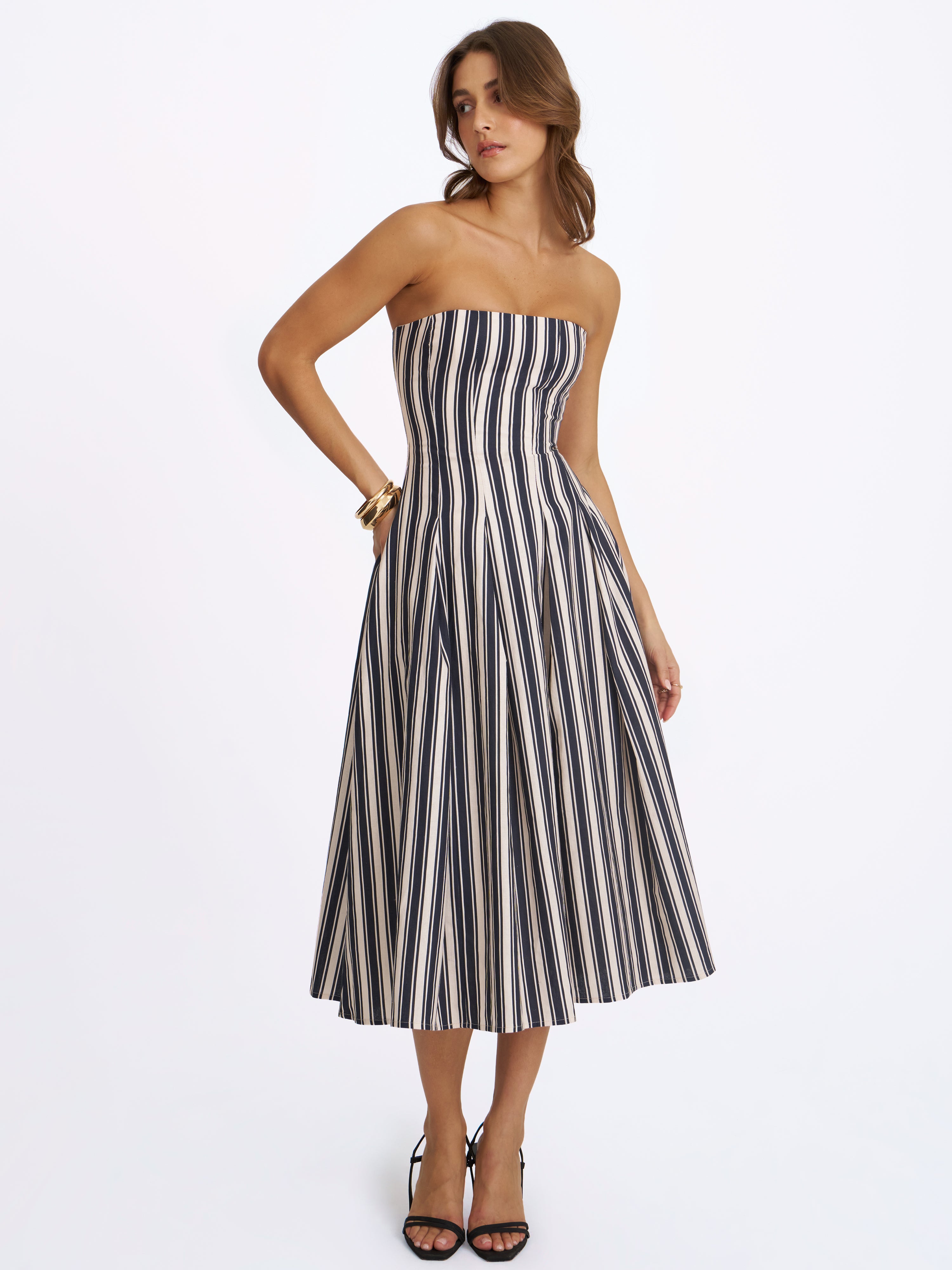 robe strapless lin