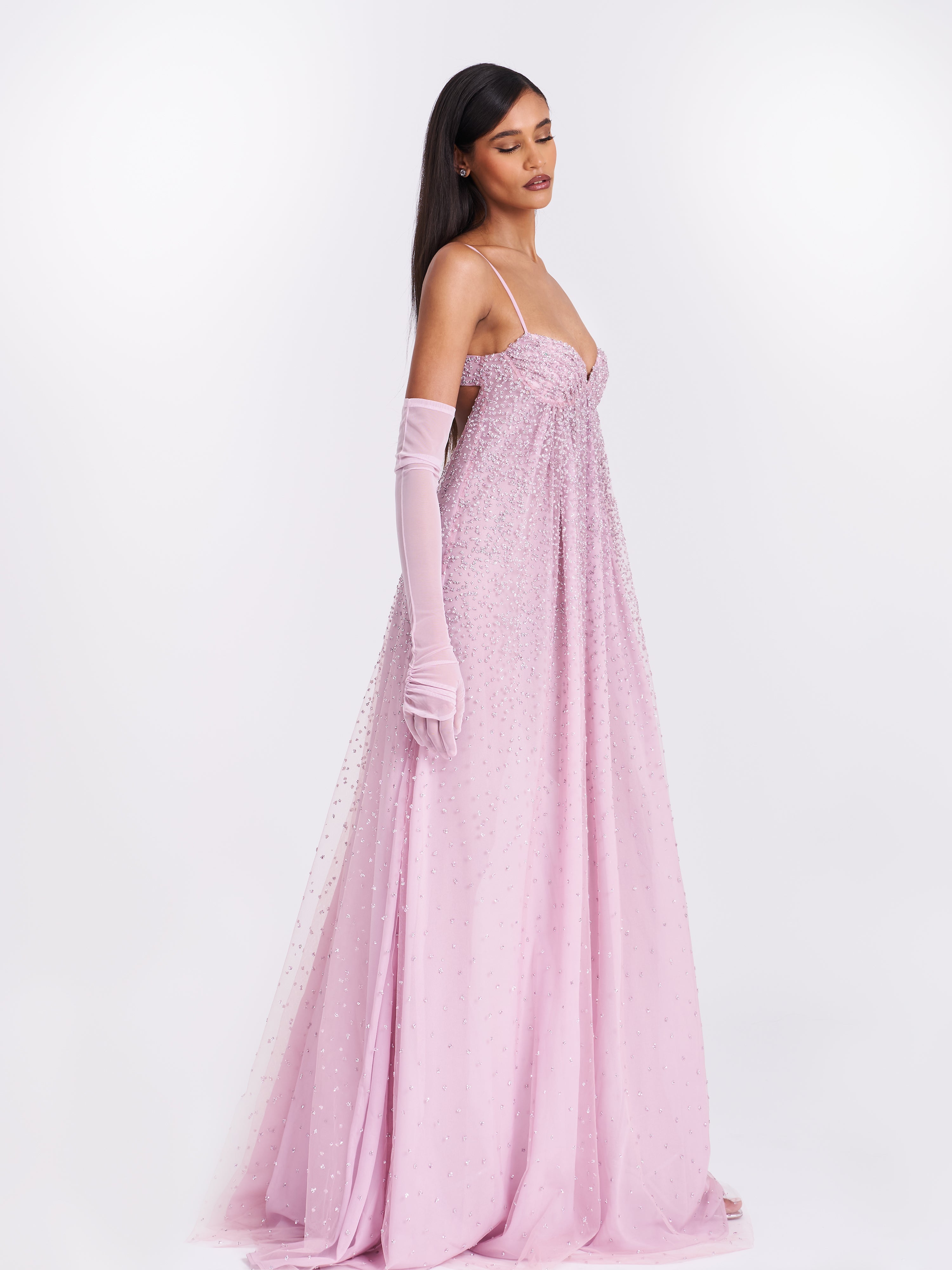 drapé élégant robe Wallie
