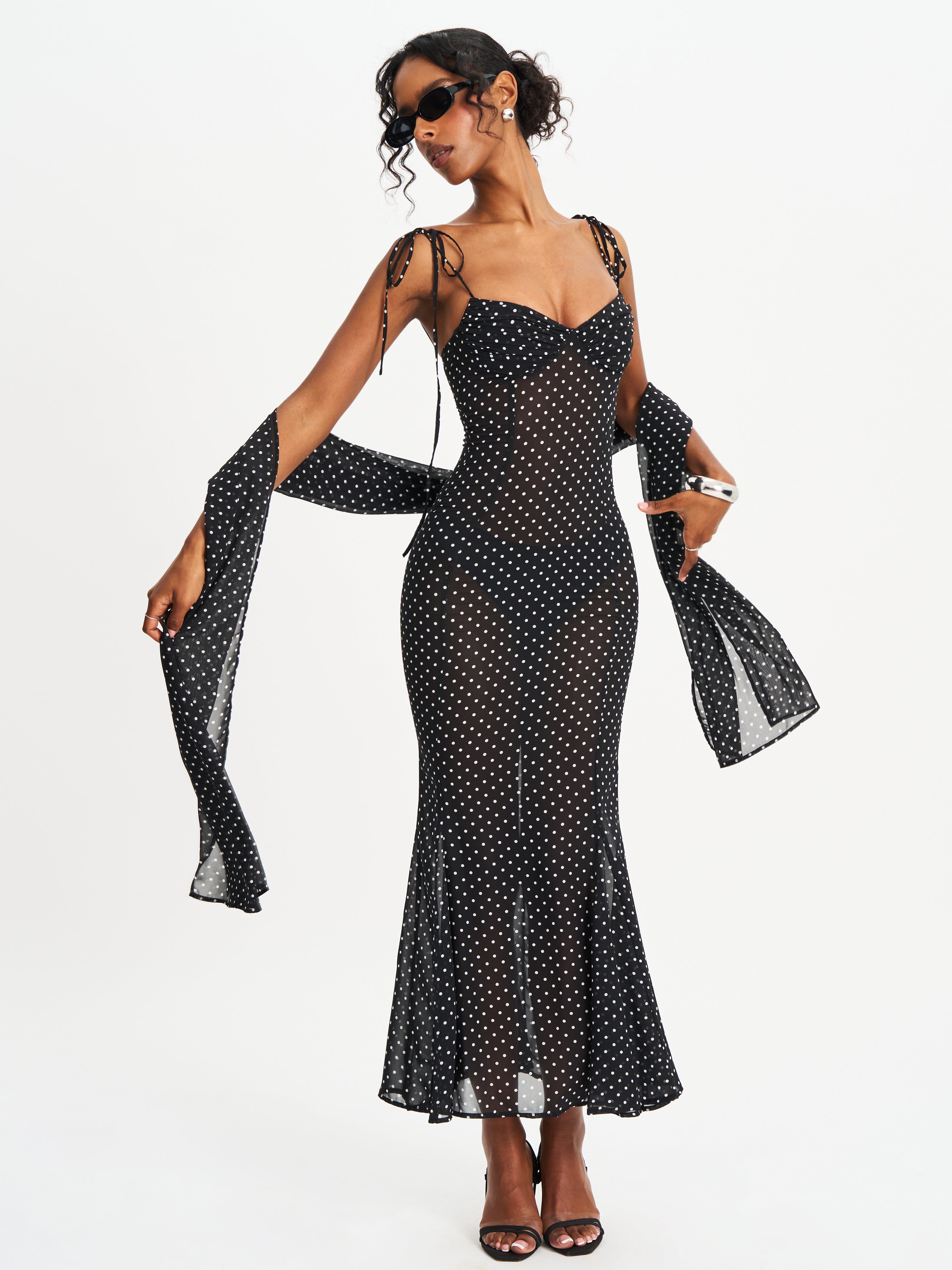 bretelles ajustables robe Yadira