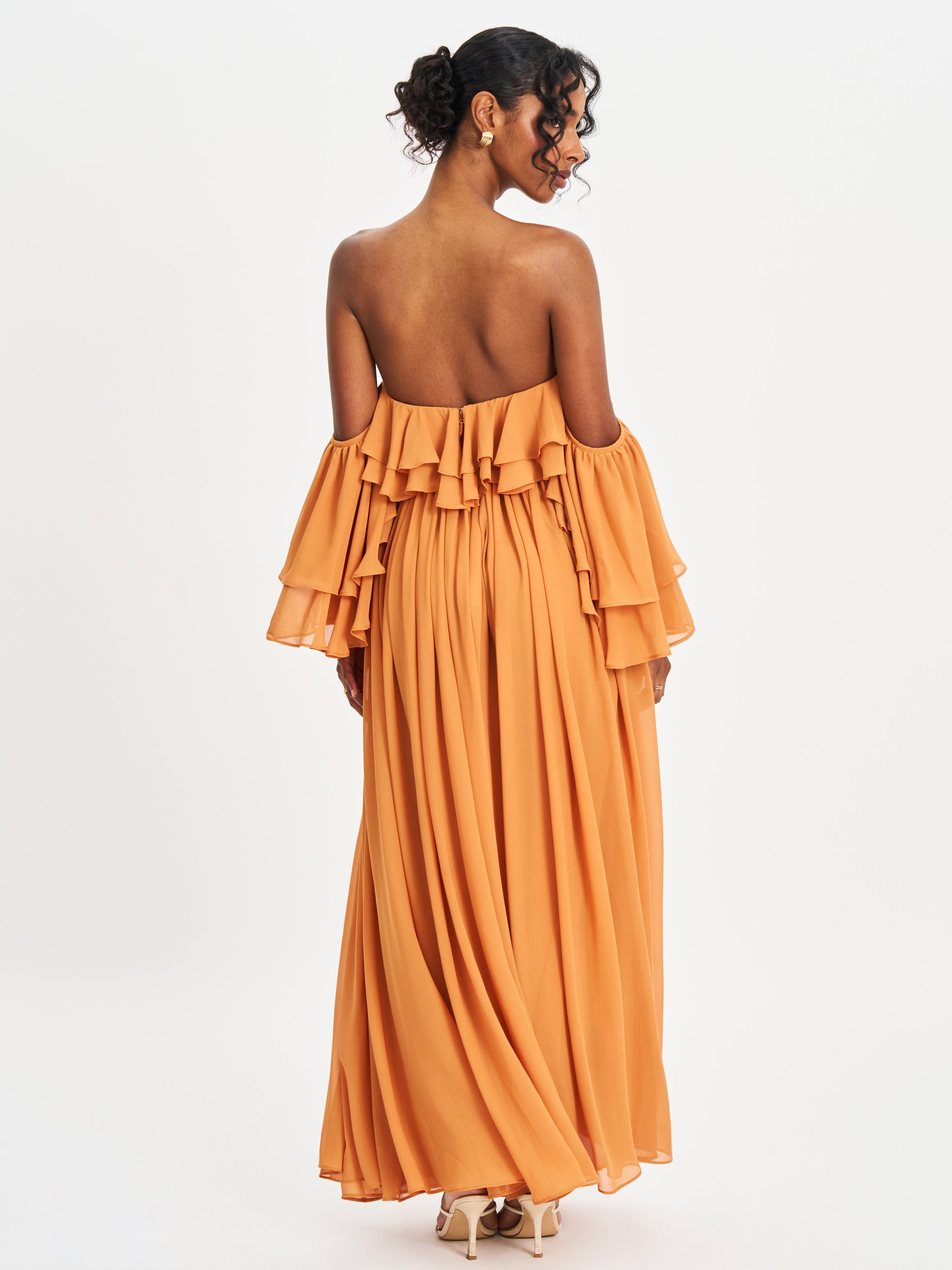 chiffon dress pour mariage