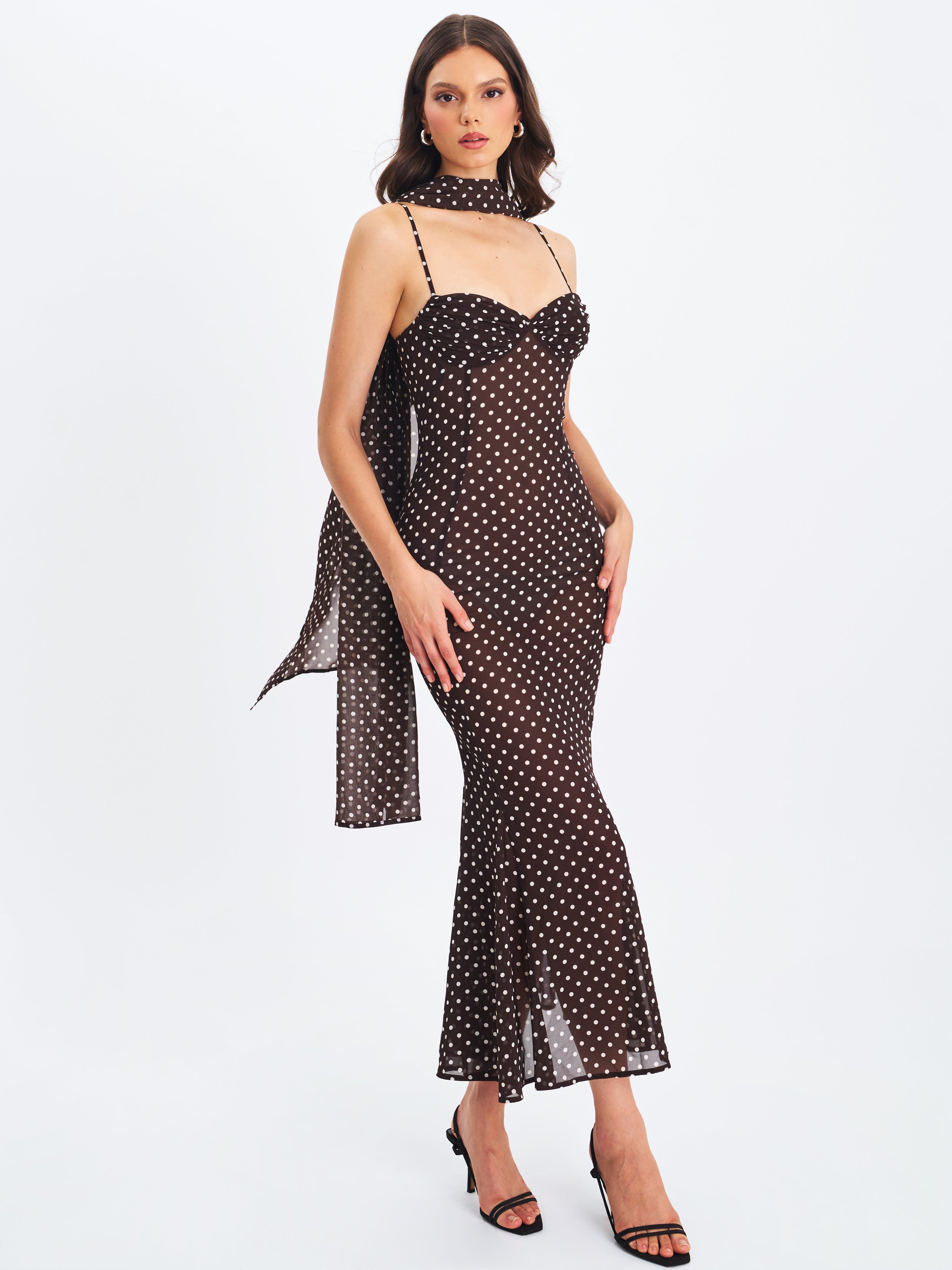 robe Yadira à pois