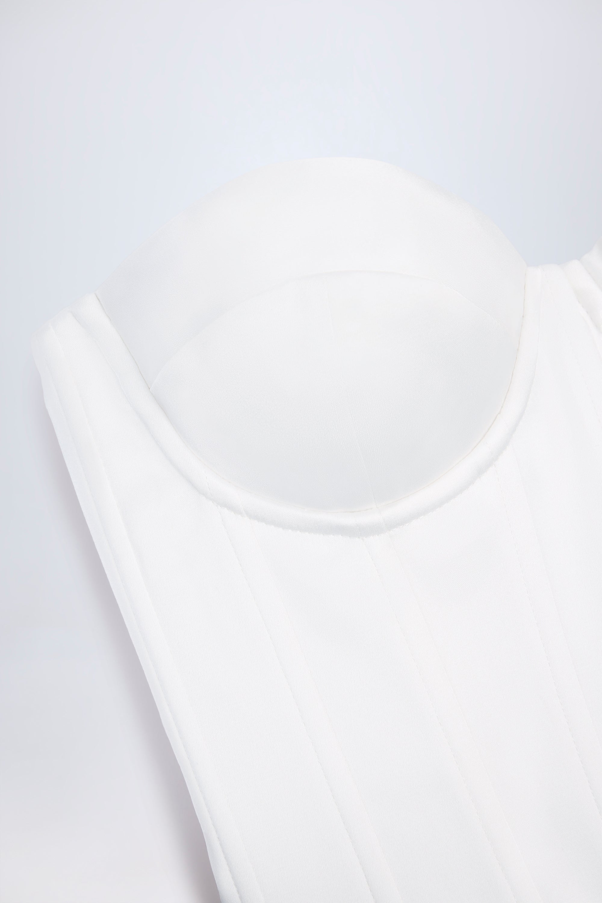 corset blanc dentelle