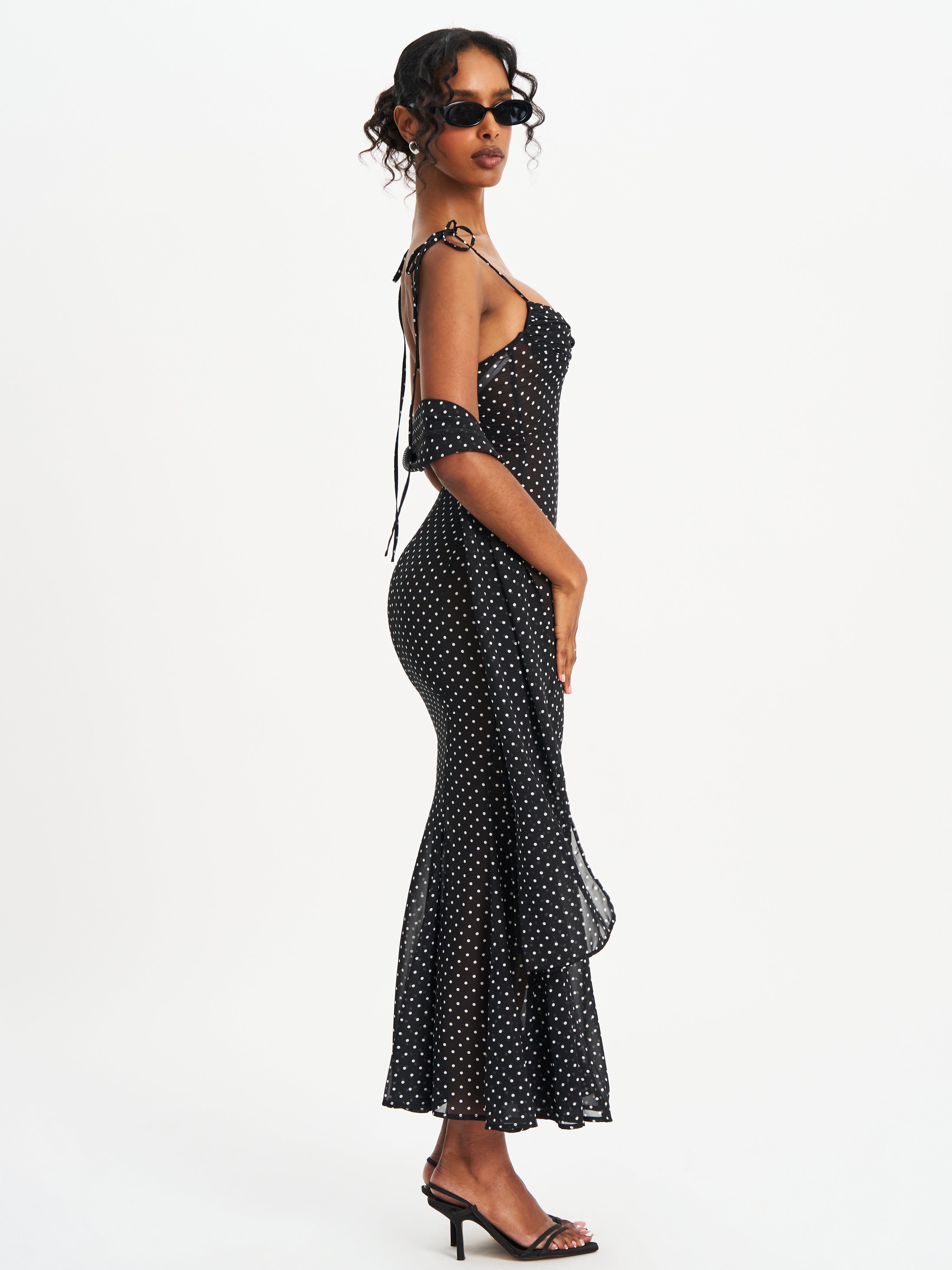 ajustement parfait robe Yadira