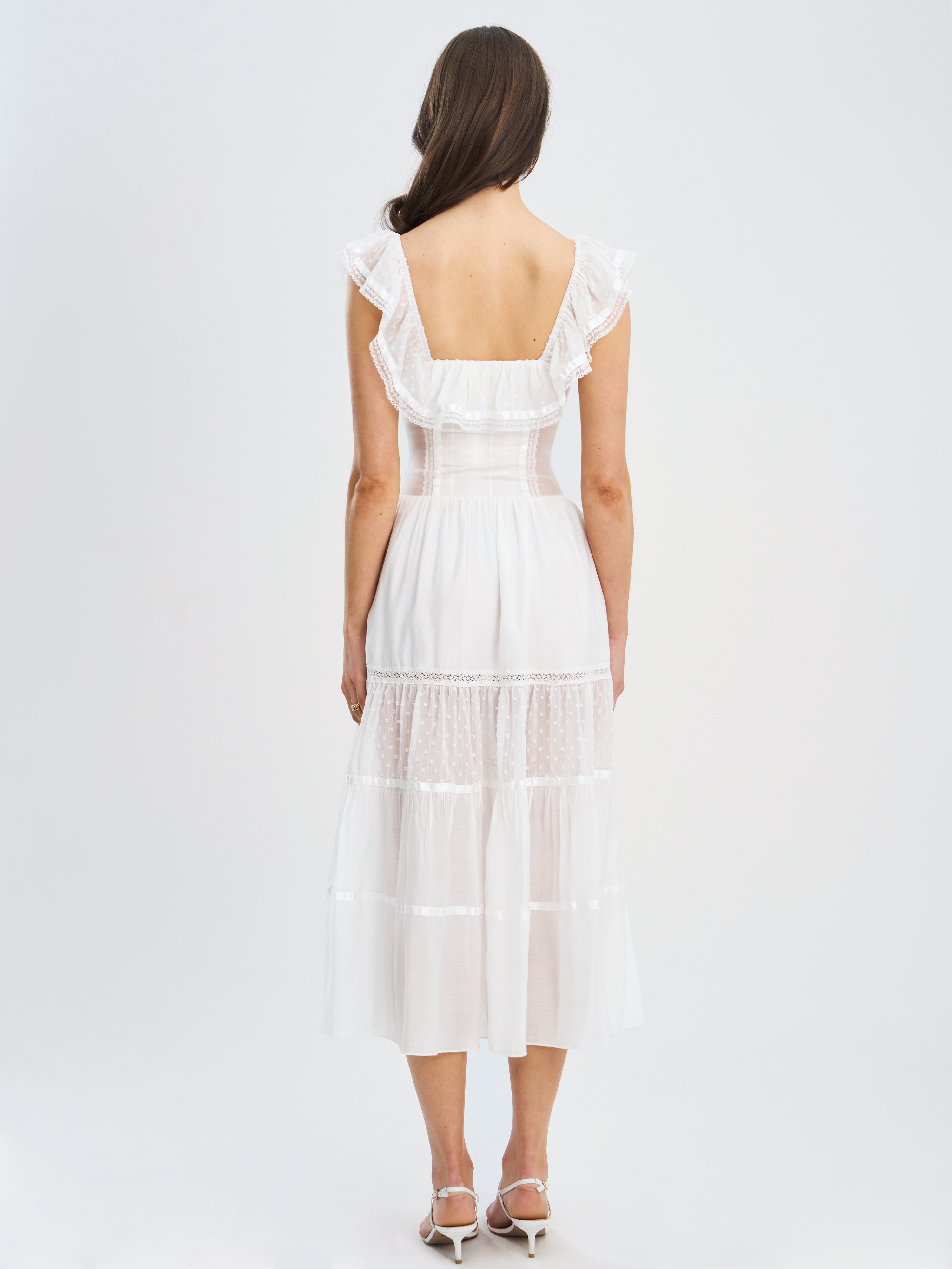 robe chic en chiffon