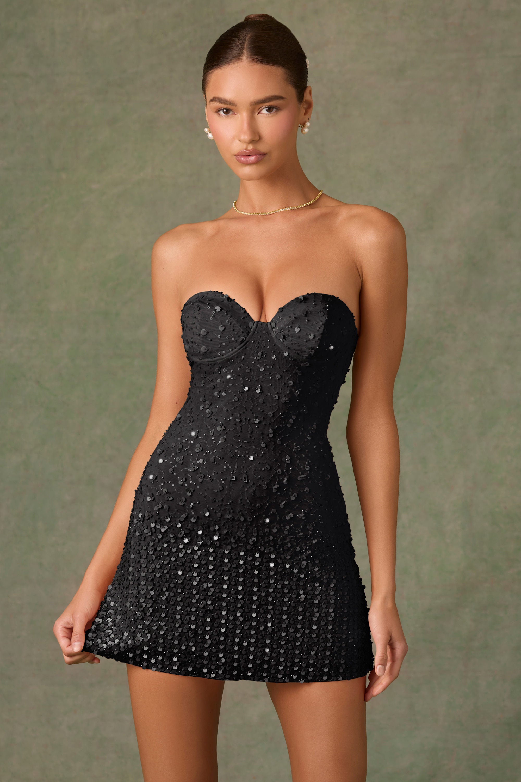 robe corset noir