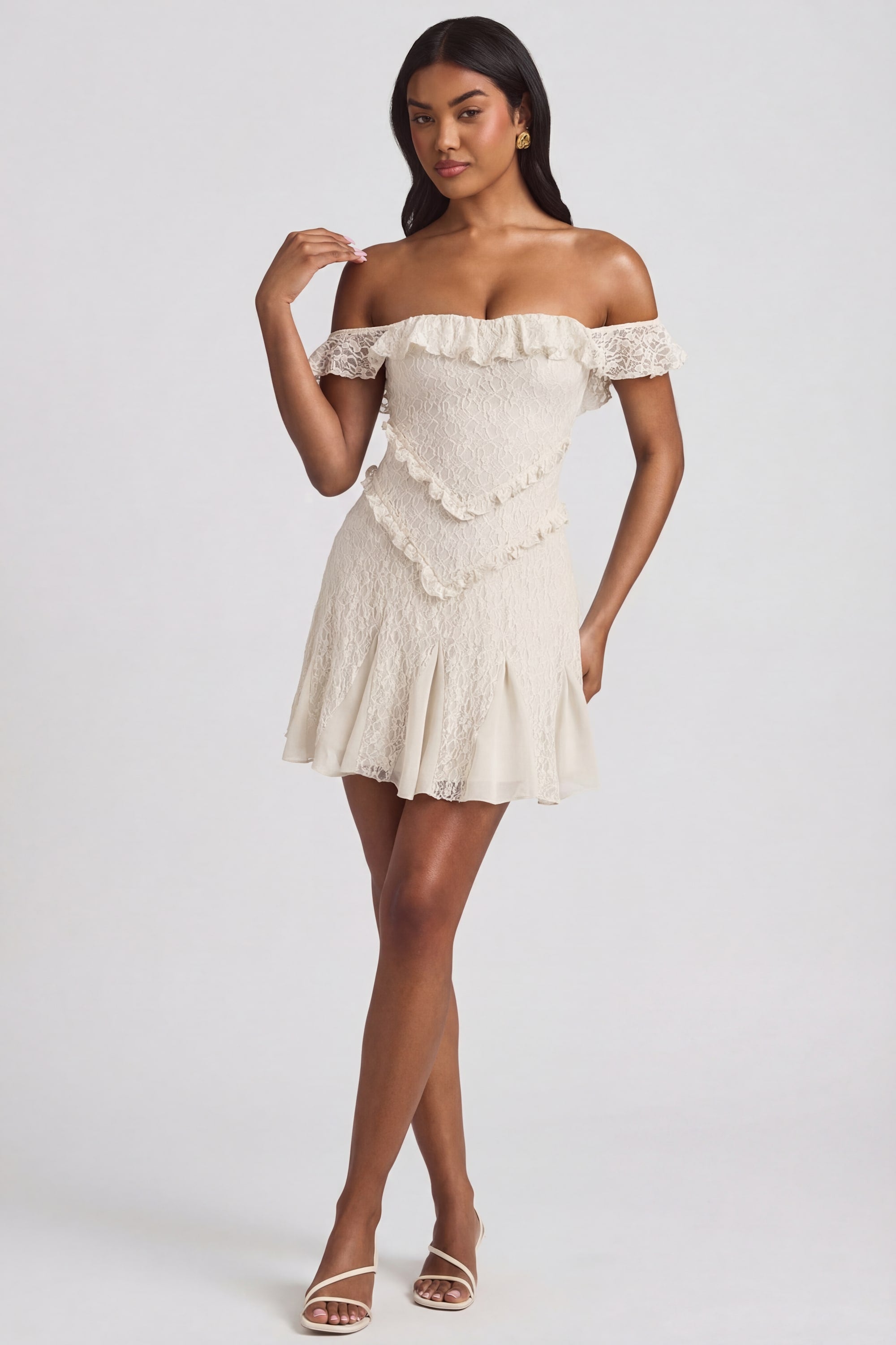 robe féminine dentelle