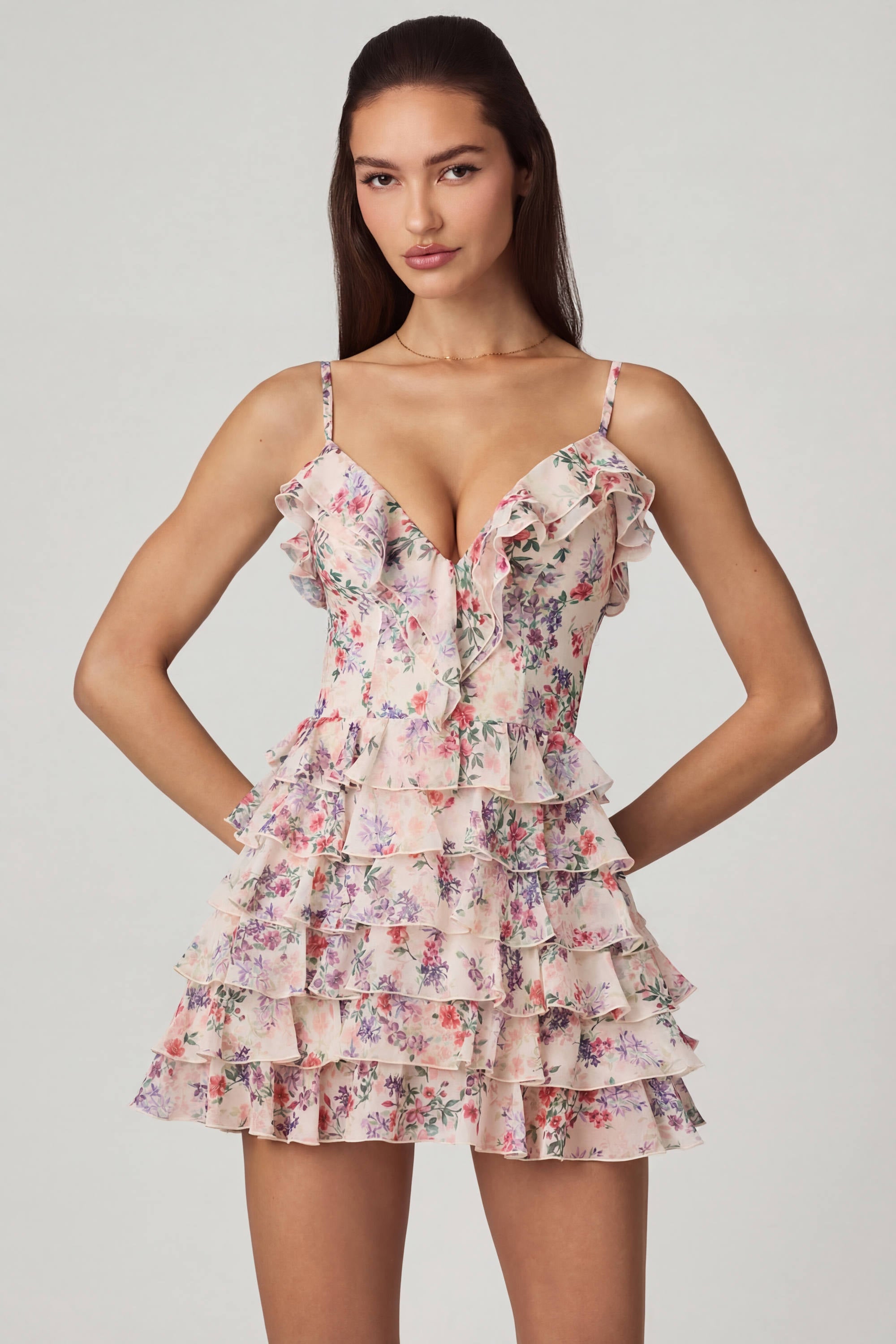 robe mini à imprimé floral Primrose