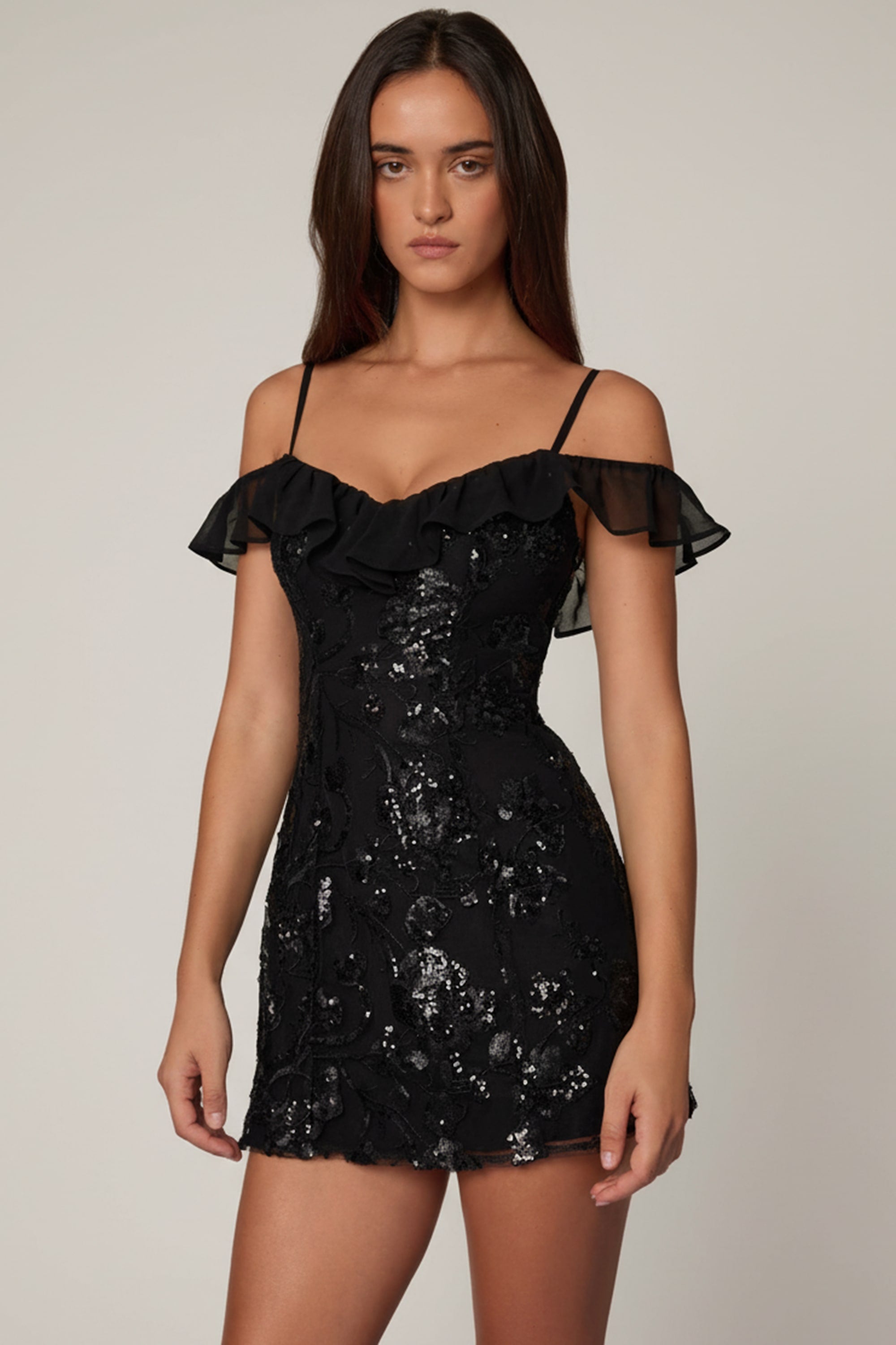 robe mini noire ligne A