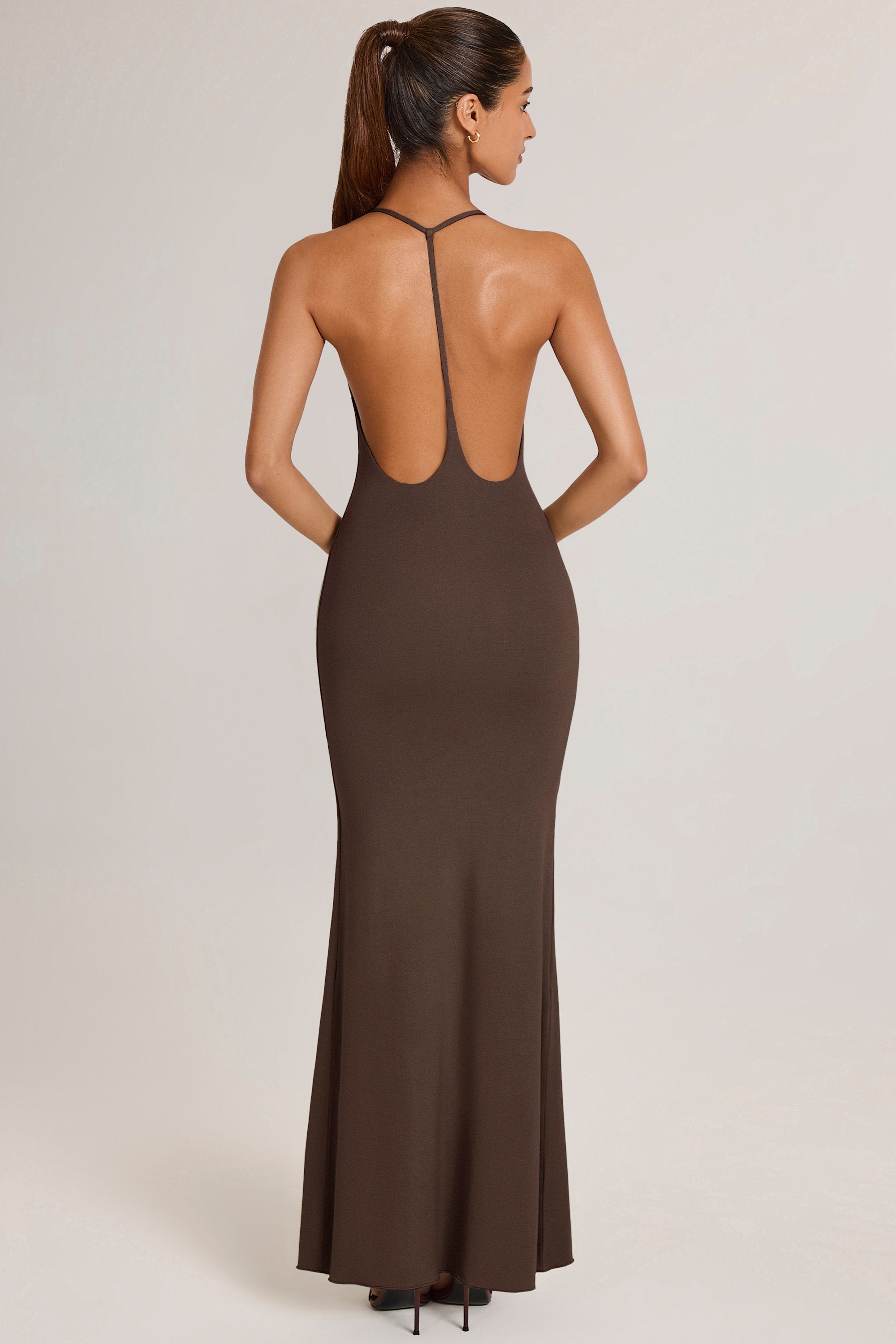 robe élégante plongeante