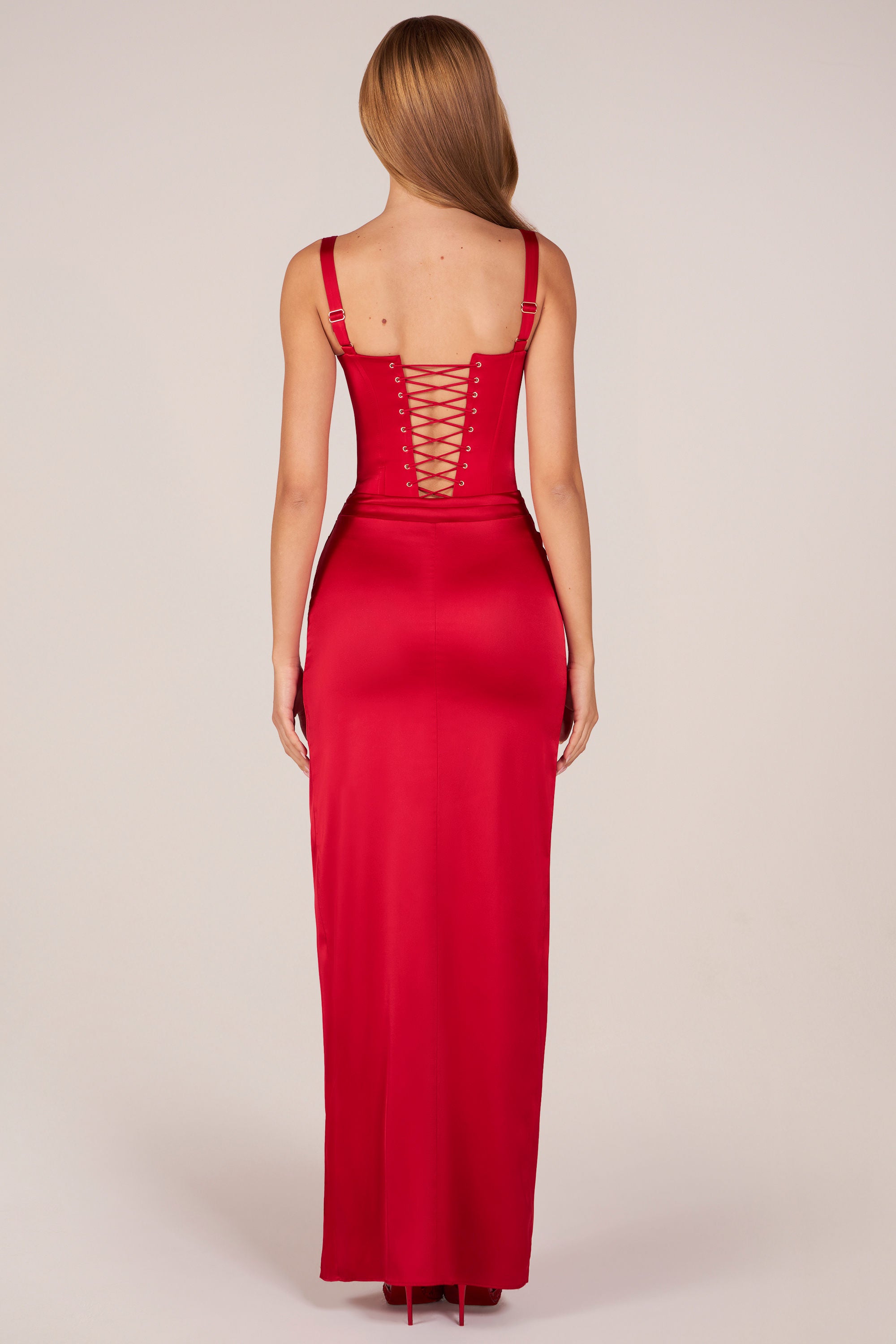 robe maxi ajustée