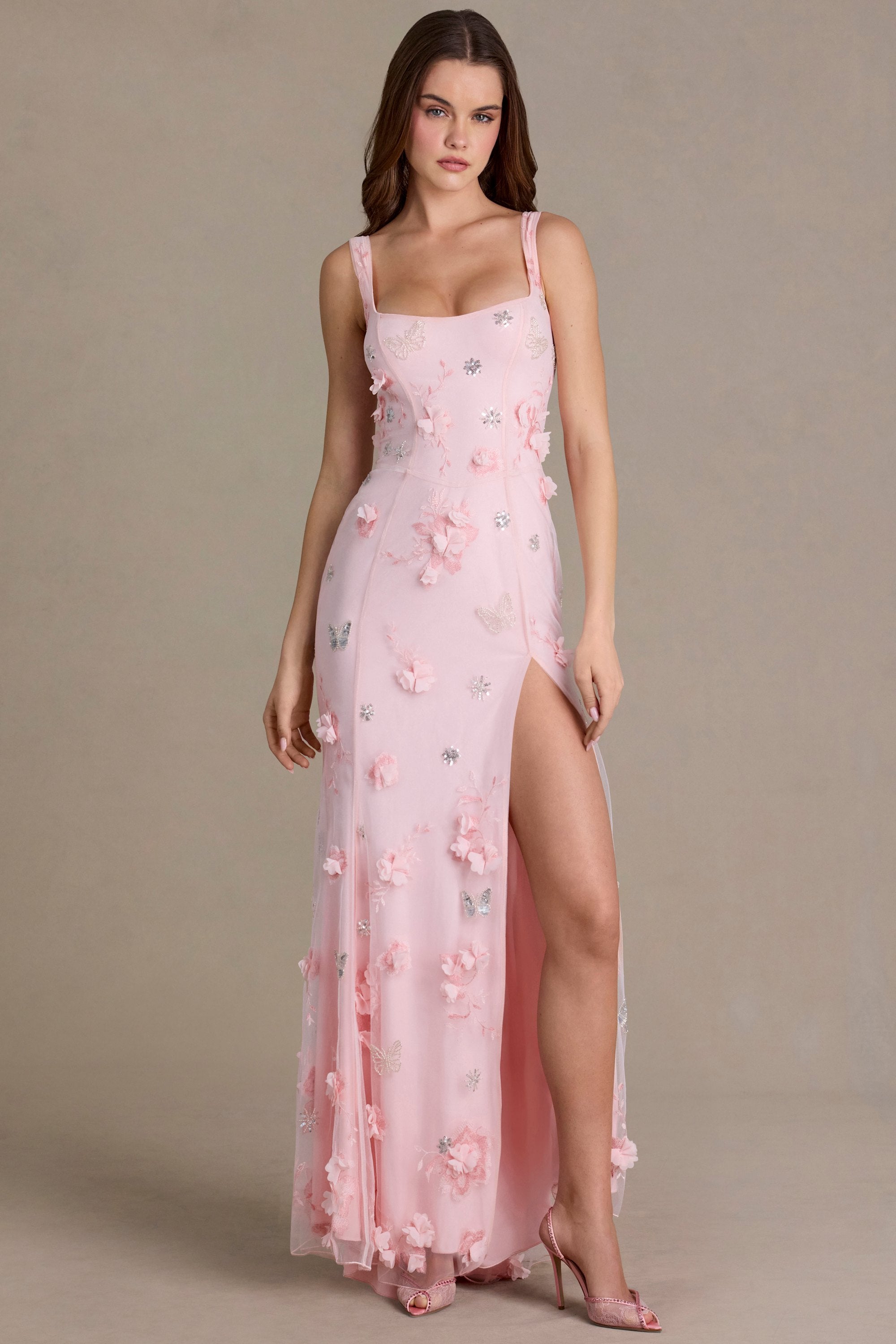 robe corset embellie