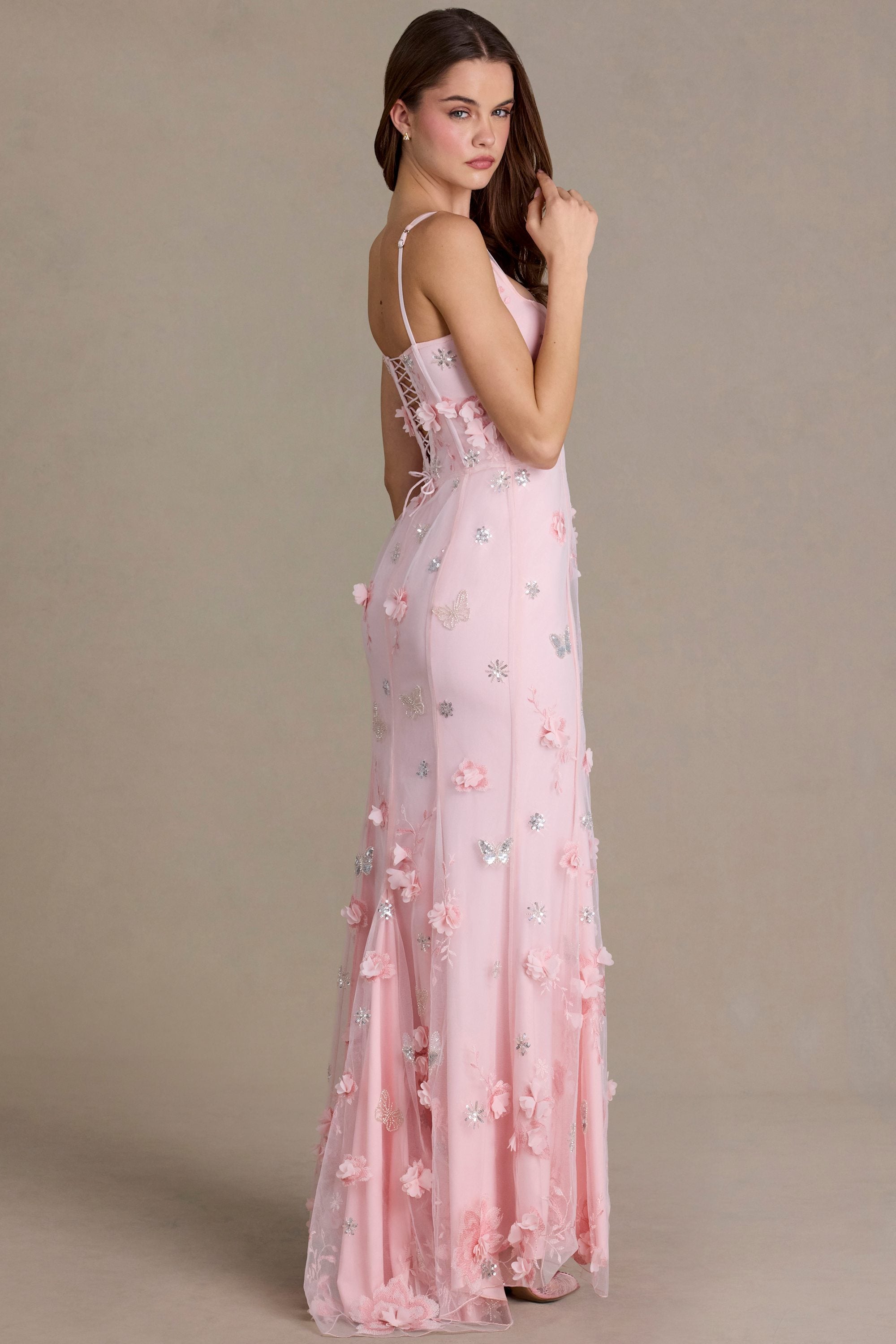 détail corset robe