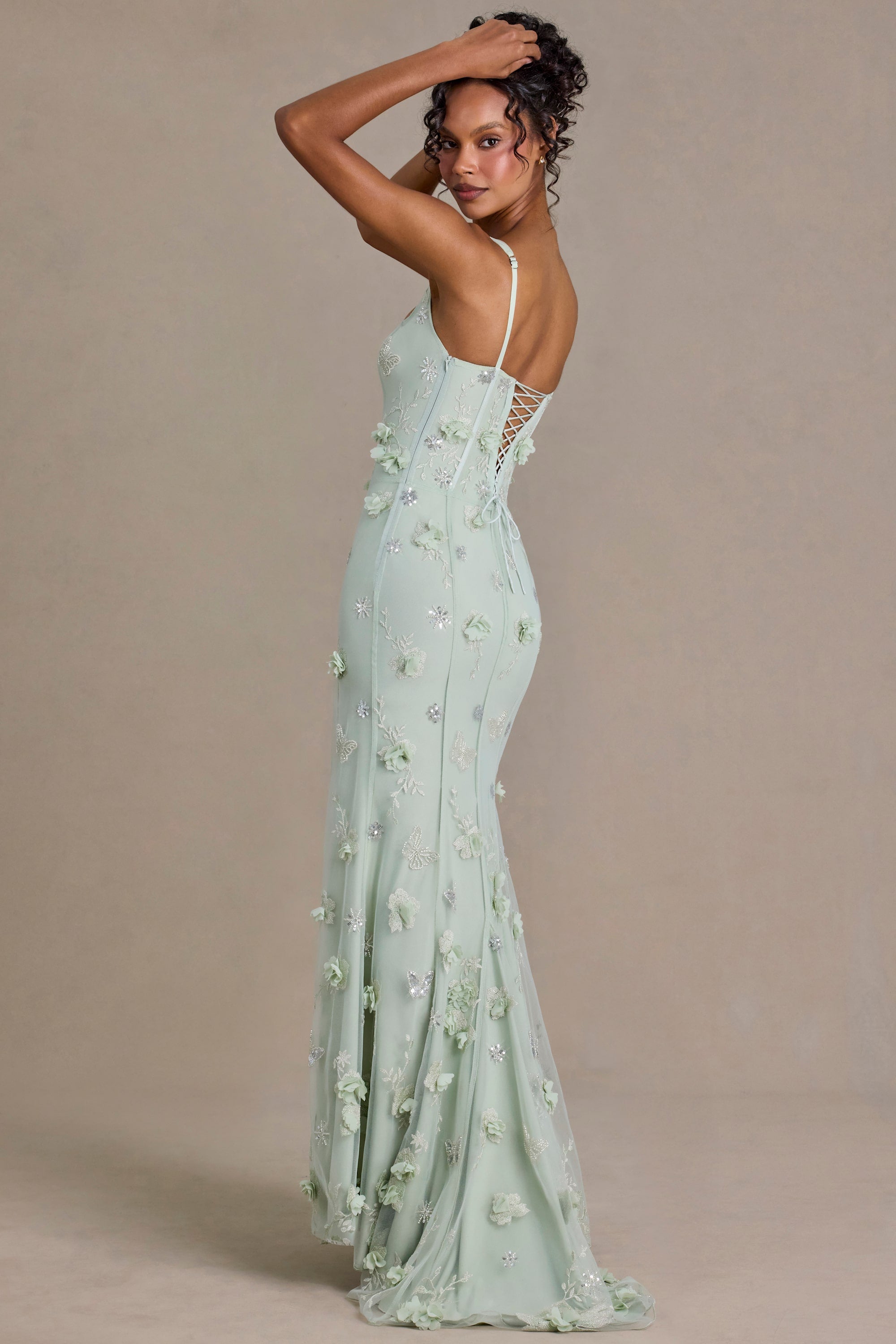 corset vert sauge