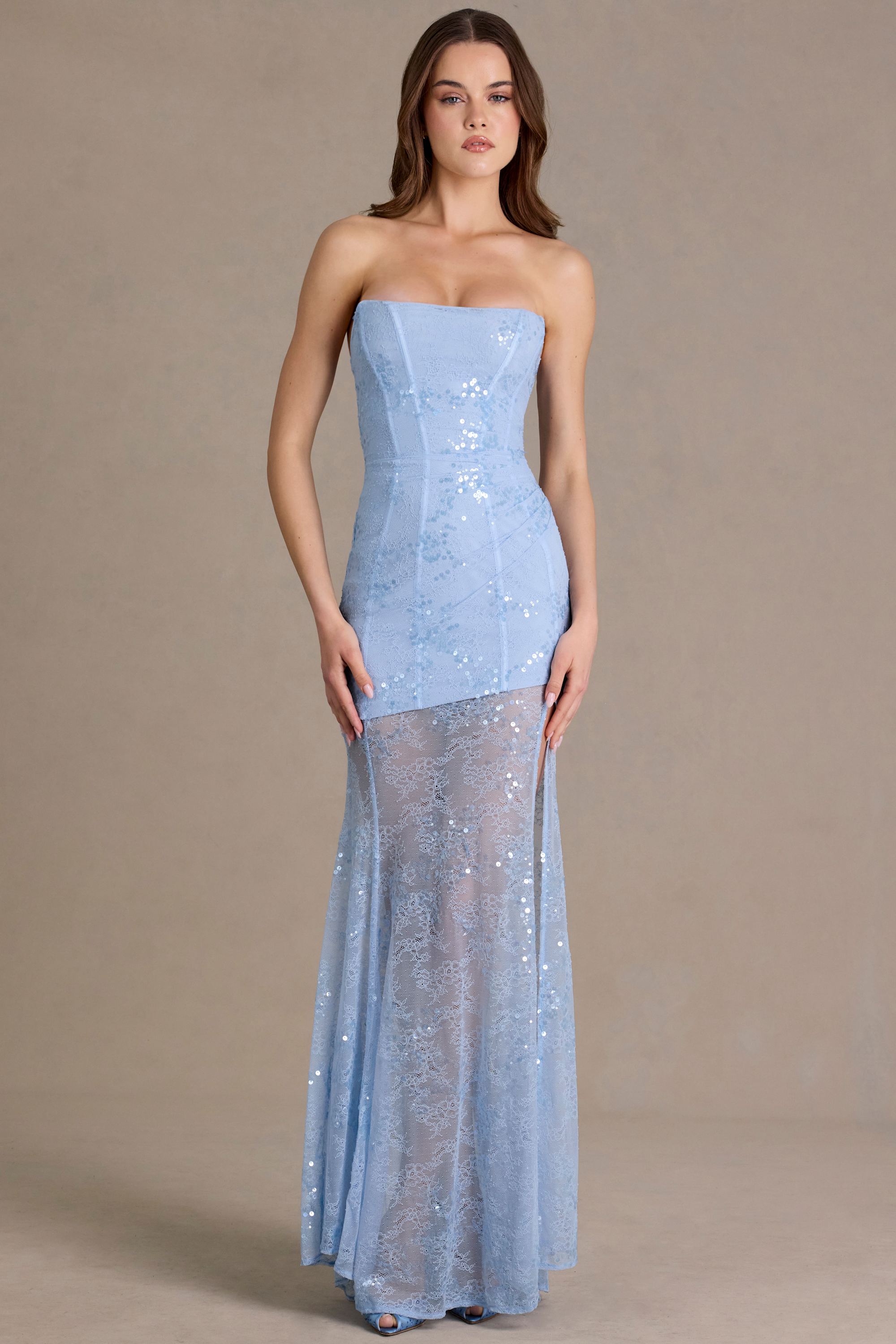 détail dentelle corset-dress