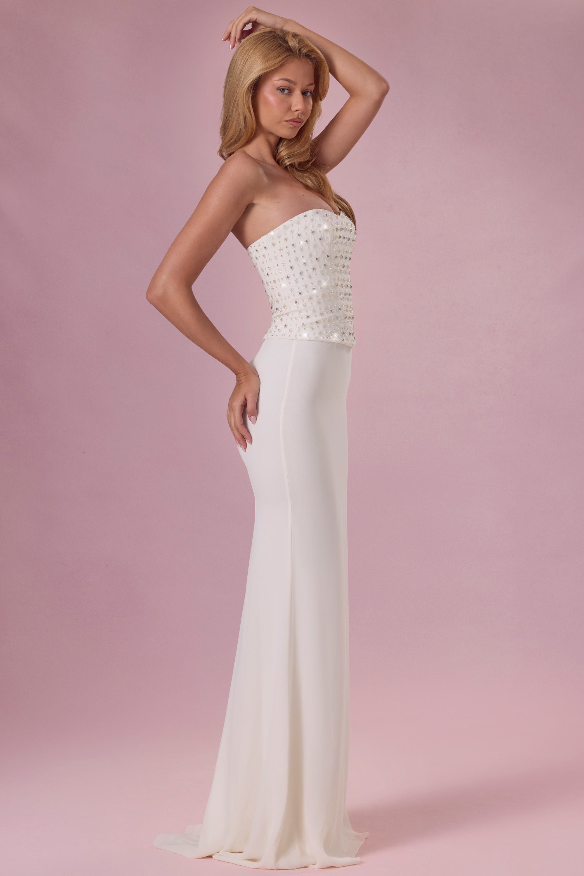 tenue élégante corset-dress