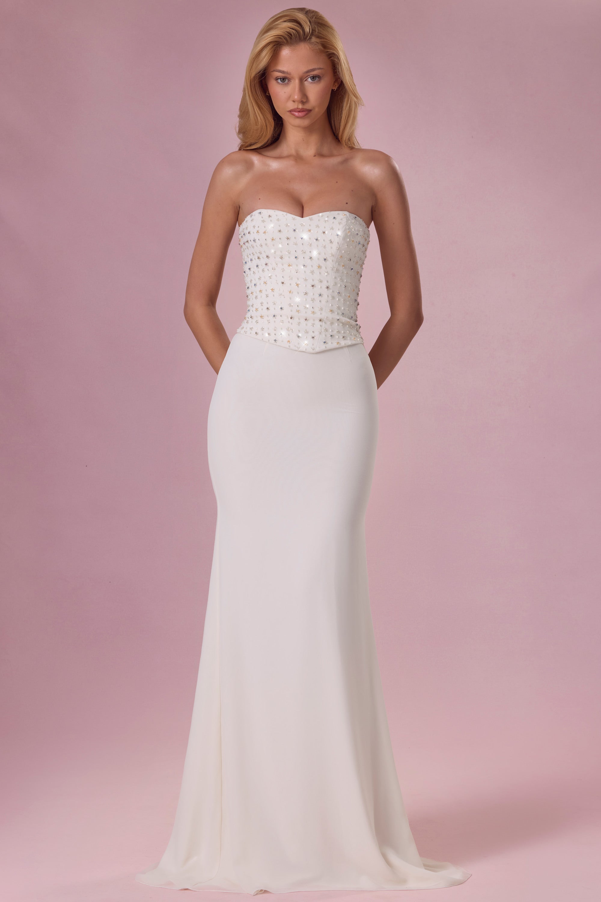 ivoire corset-dress