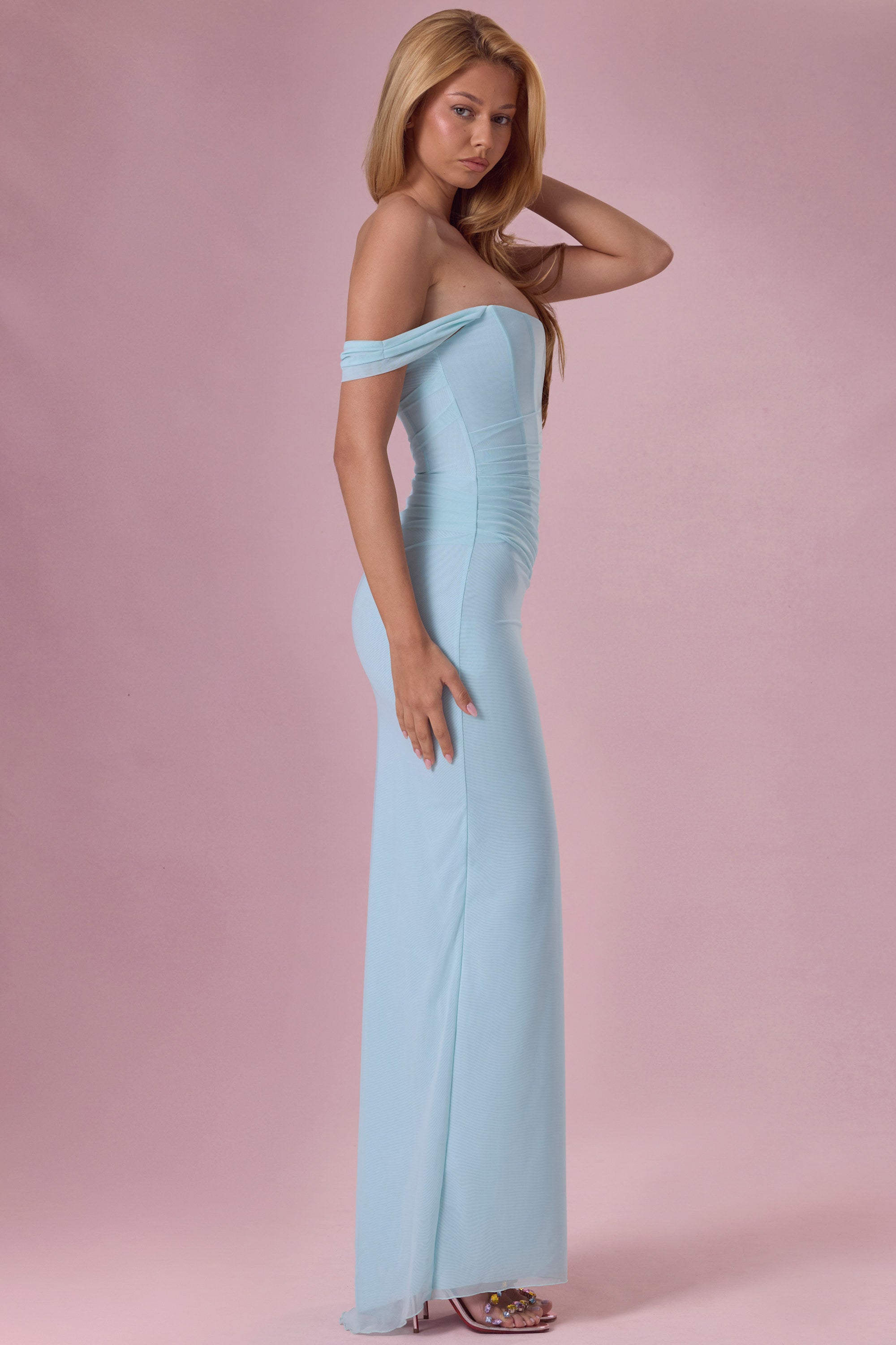 éclat aqua robe longue