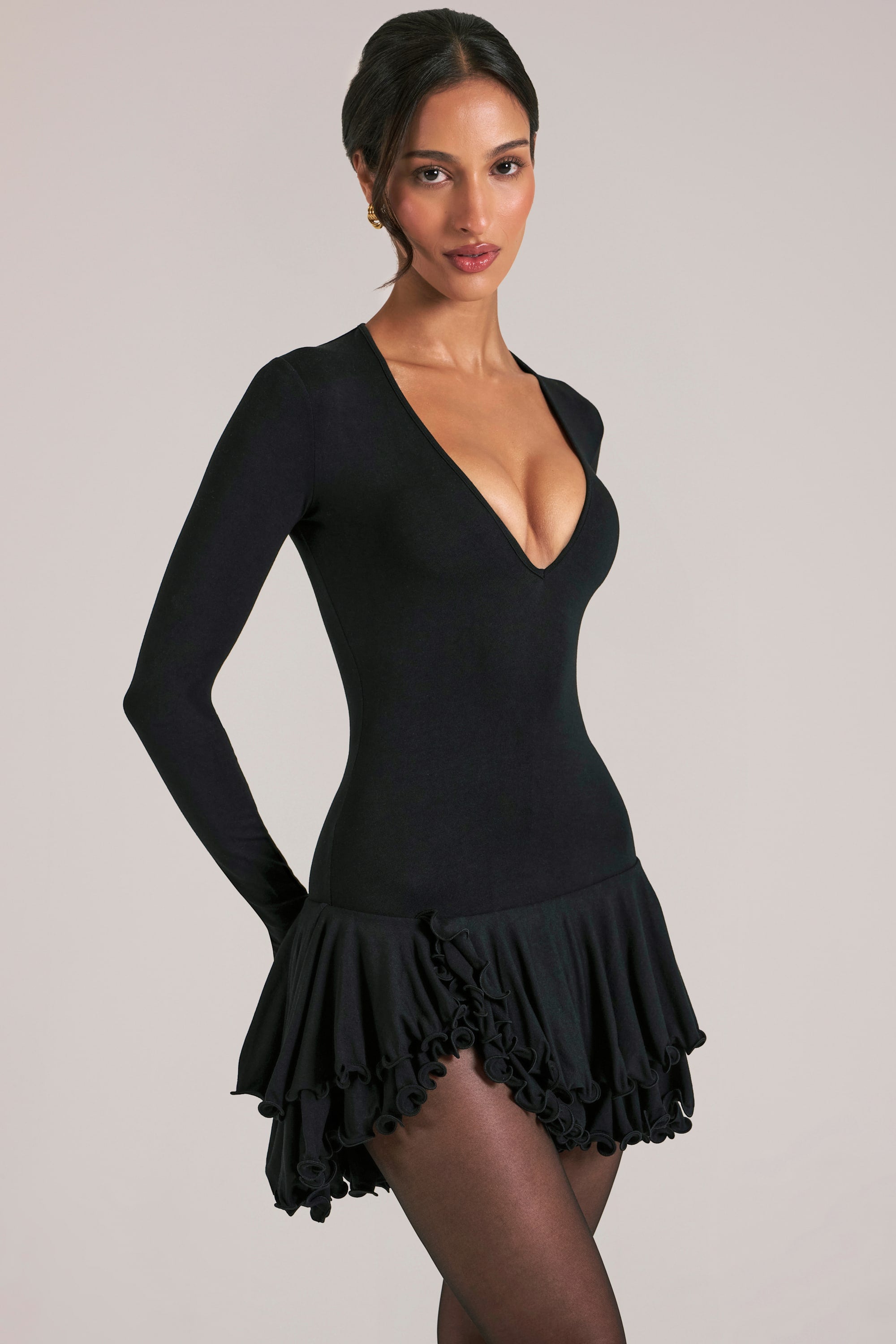 robe noire soirée