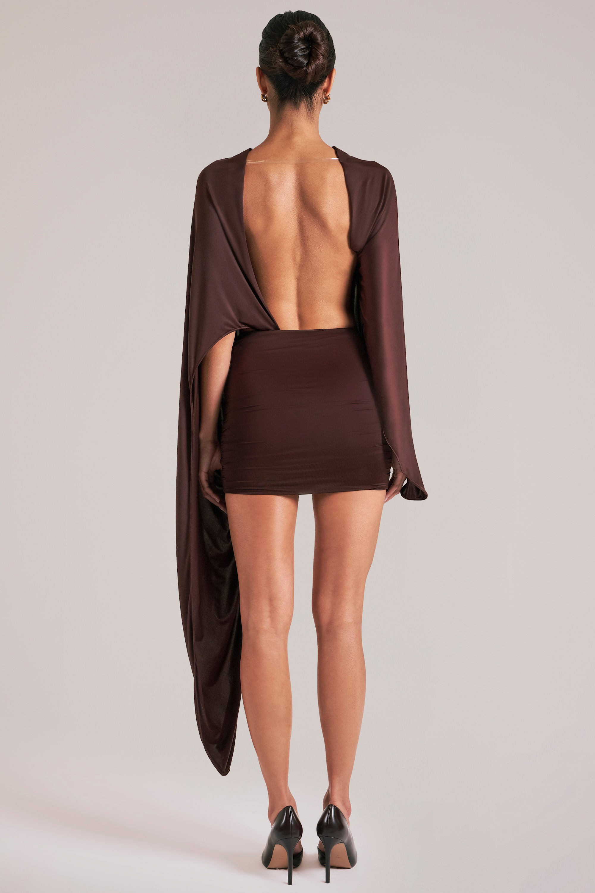 tenue festive chocolat brun