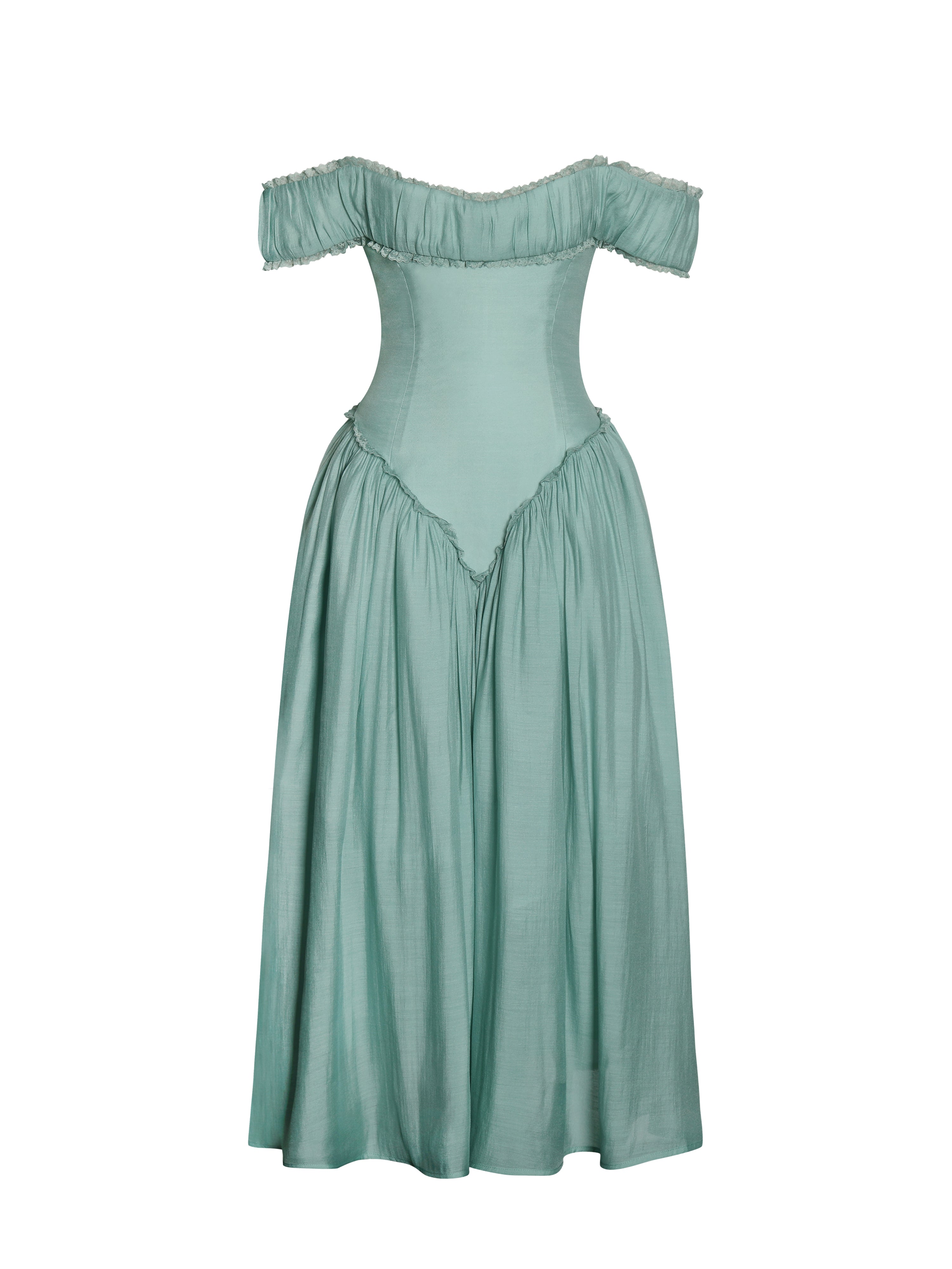corset dress vert chic