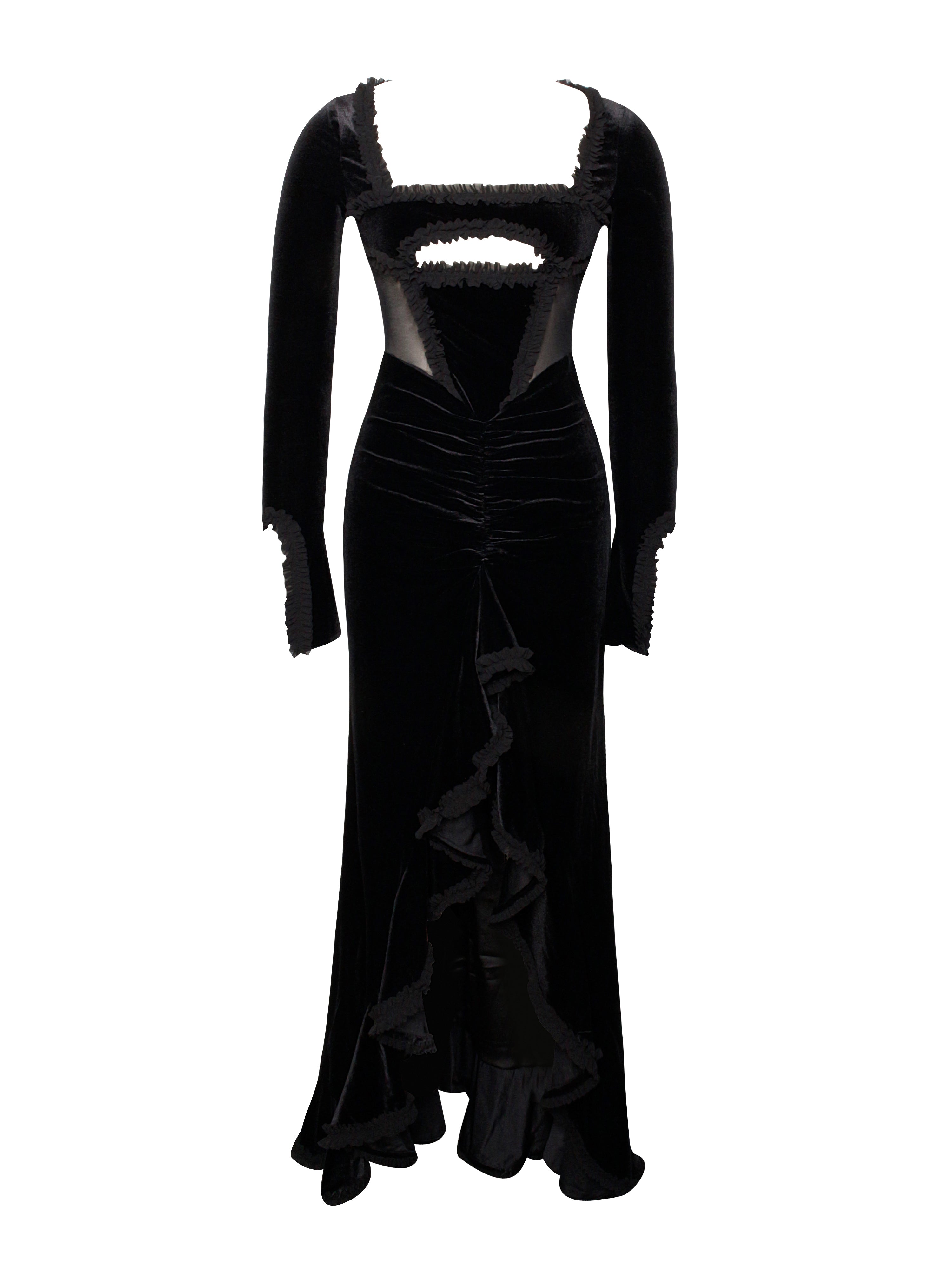 tenue glamour velours