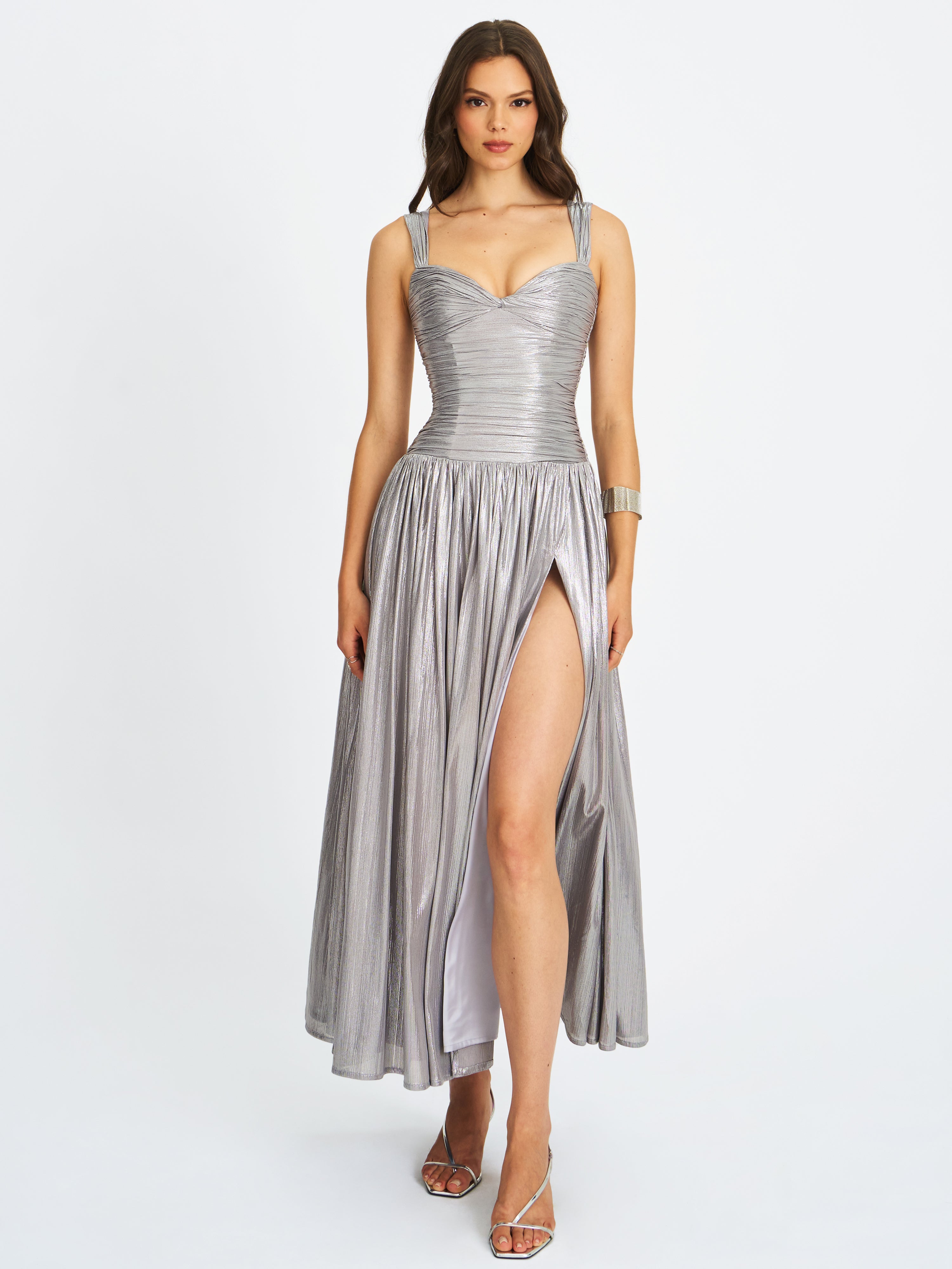 robe longue scintillante