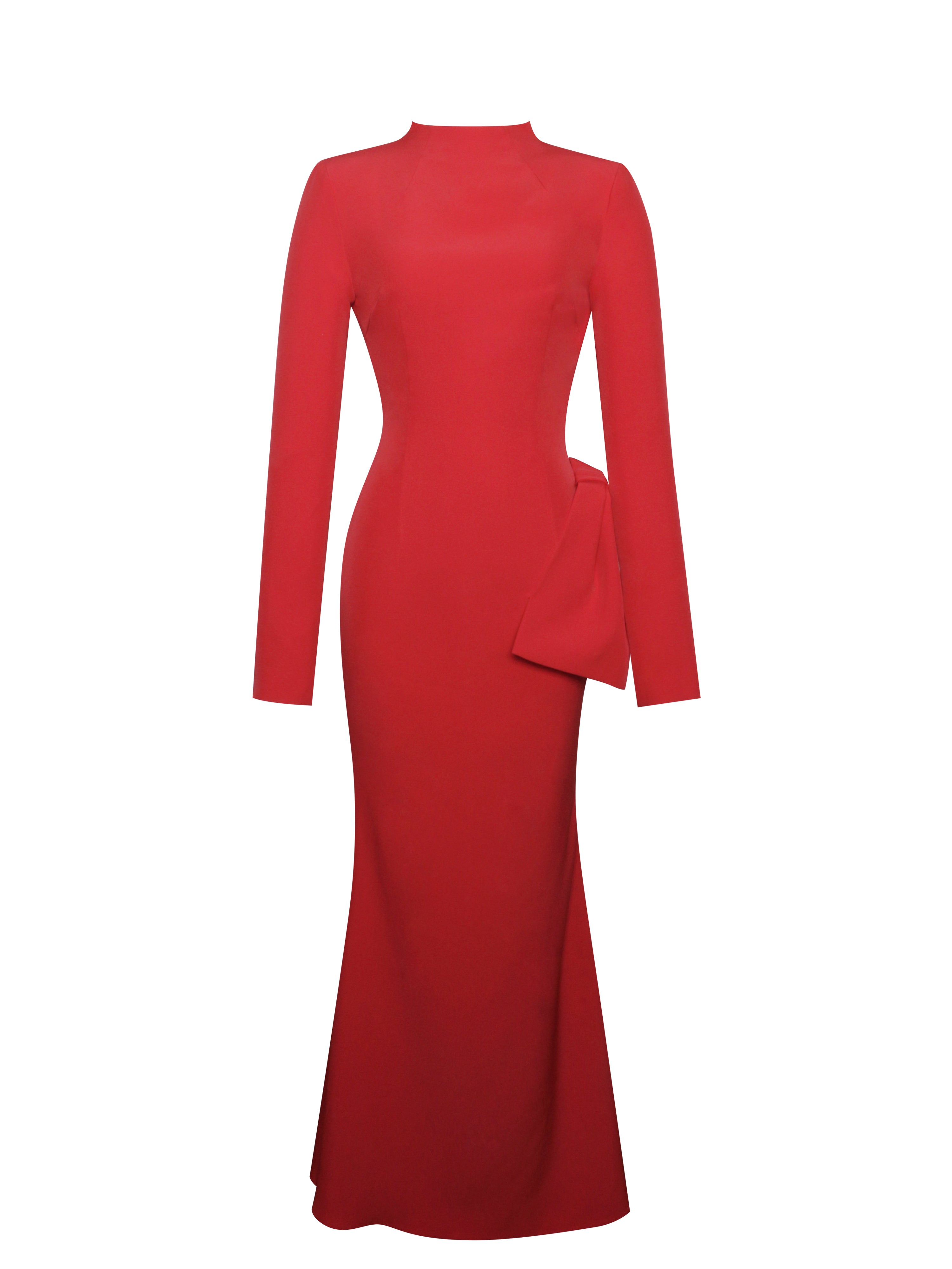 Robe sirène rouge