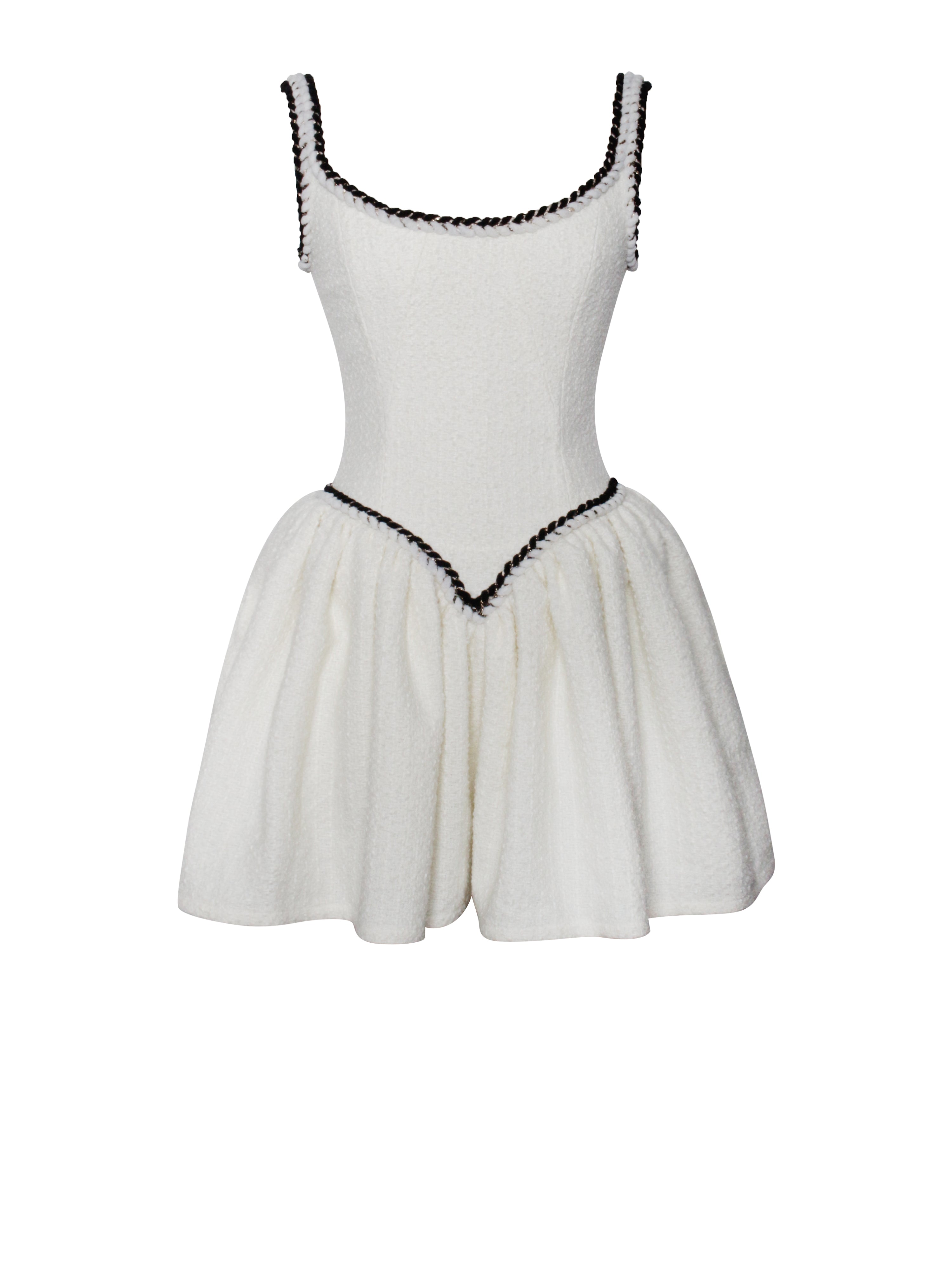 Coco White bouclé fashion