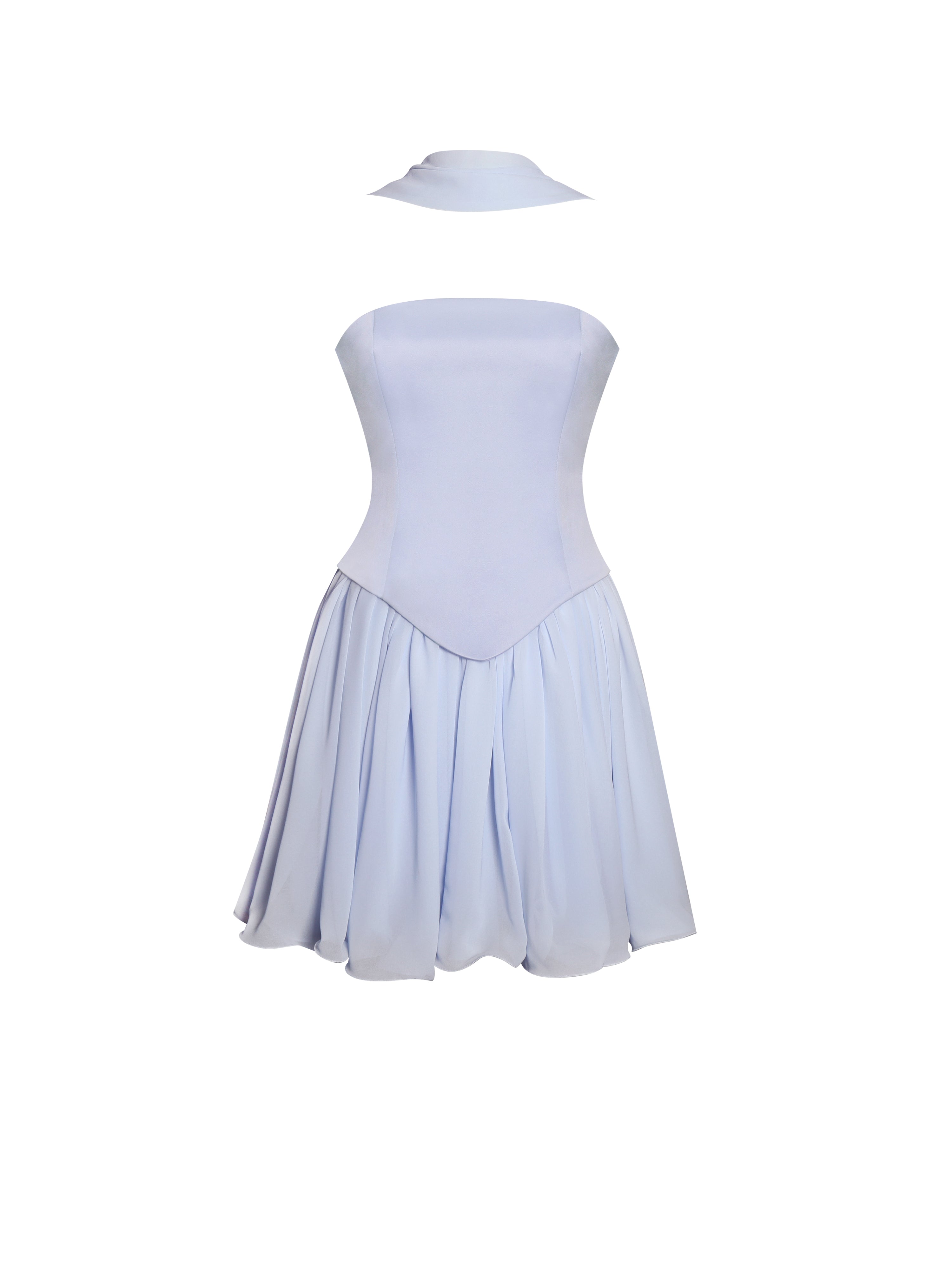 écharpe assortie robe valentina