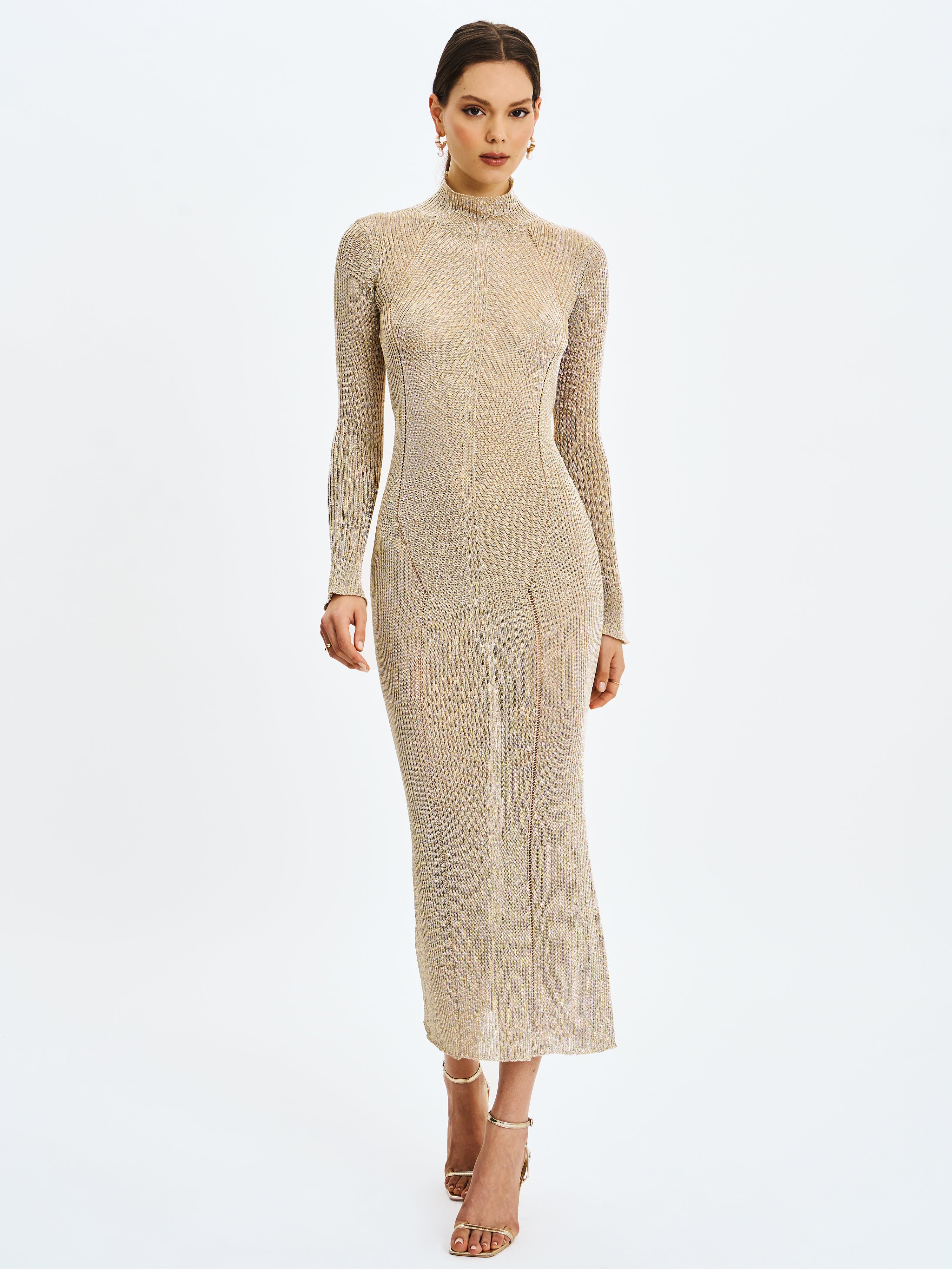 robe maxi tricot extensible