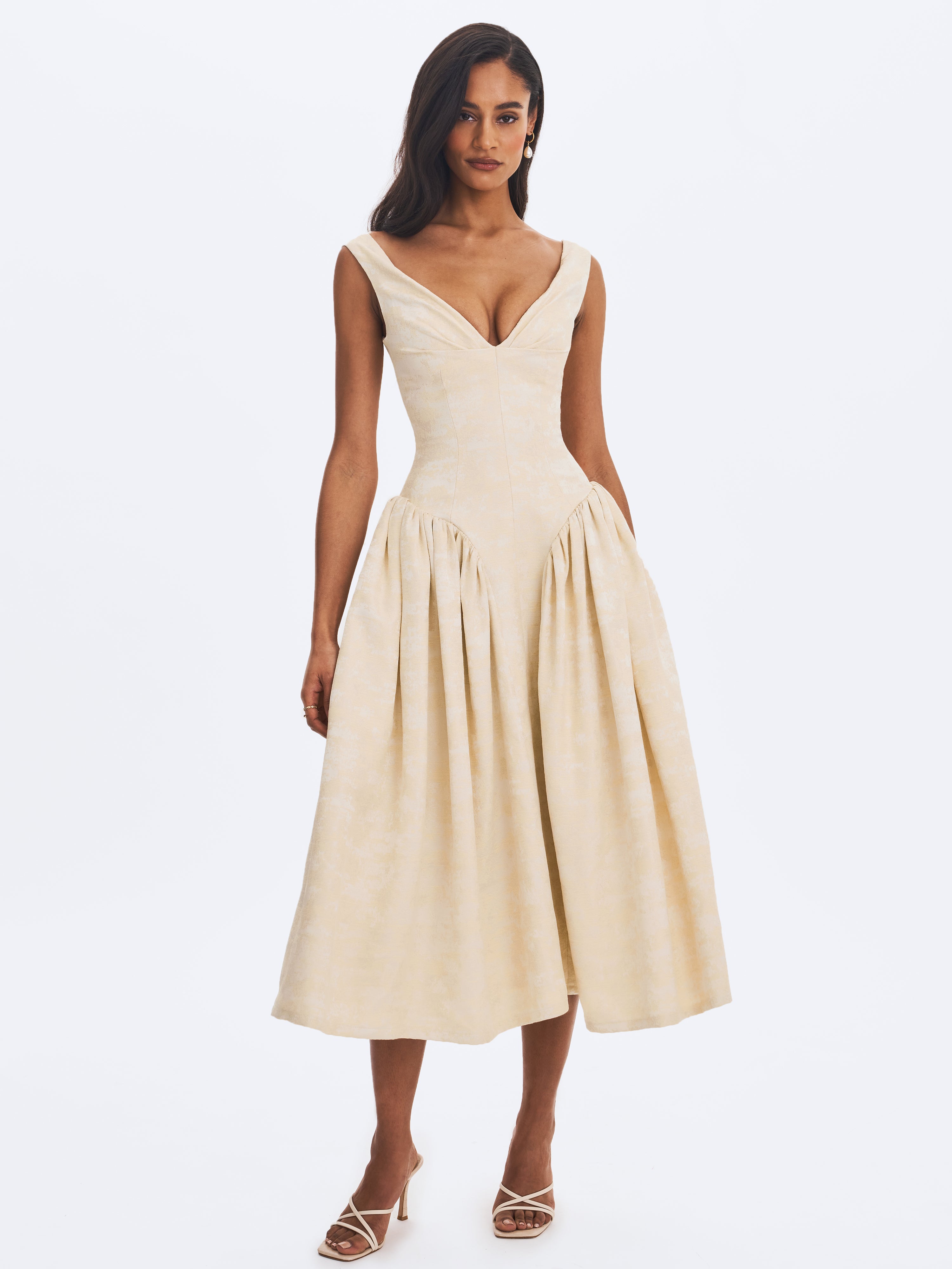 midi dress élégante