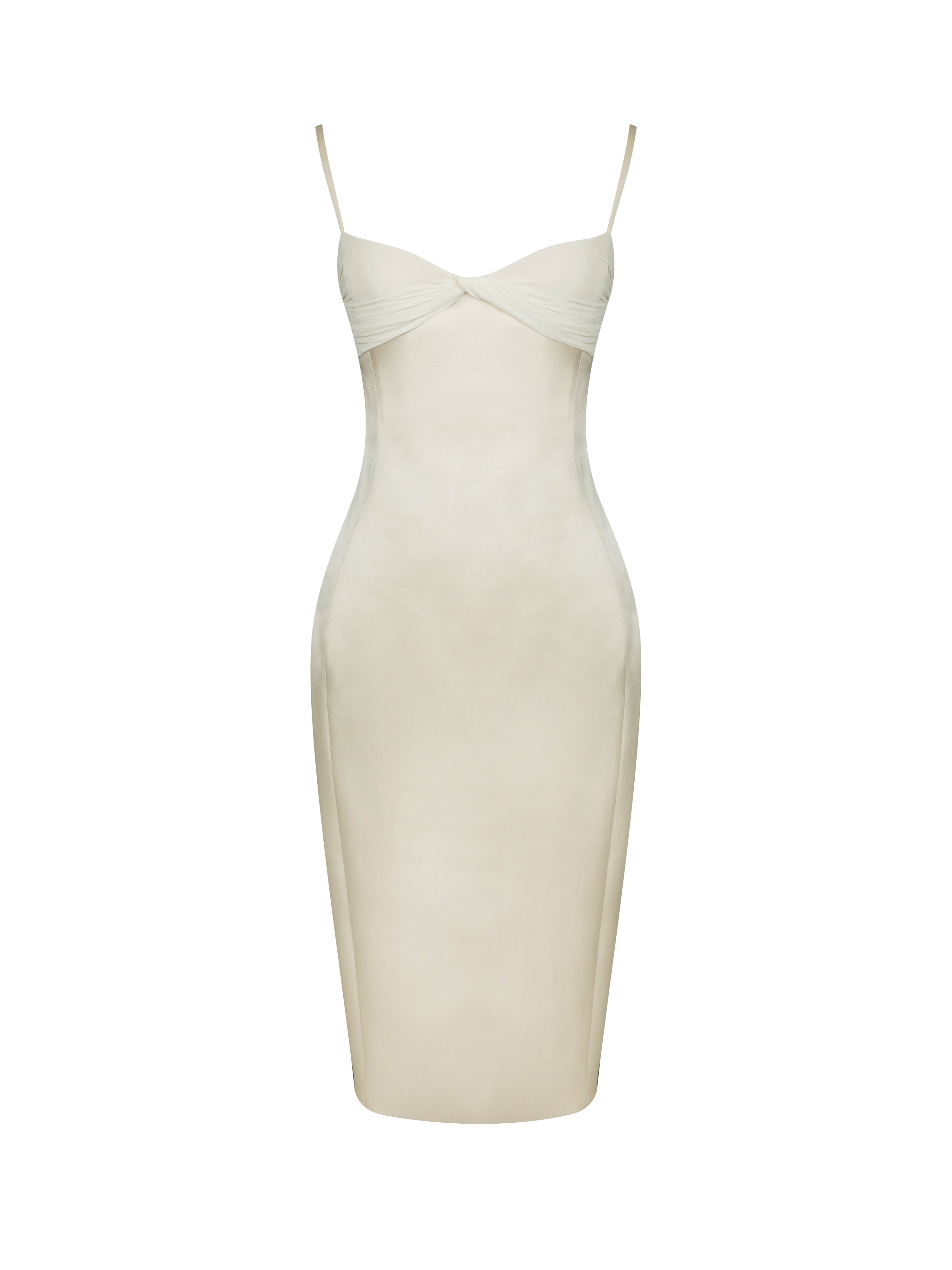 élégance robe midi satin jaune