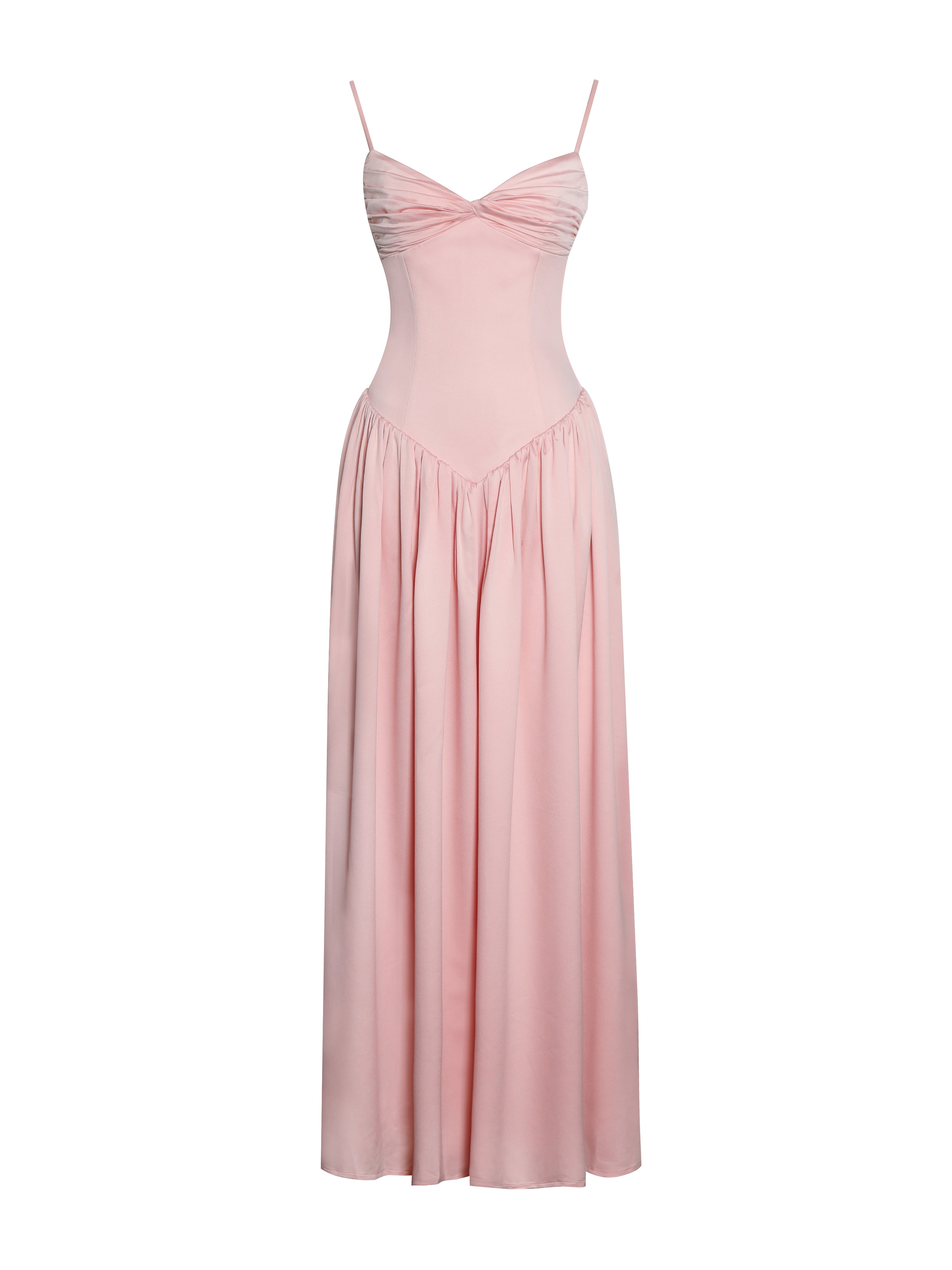 robe rose moderne chic