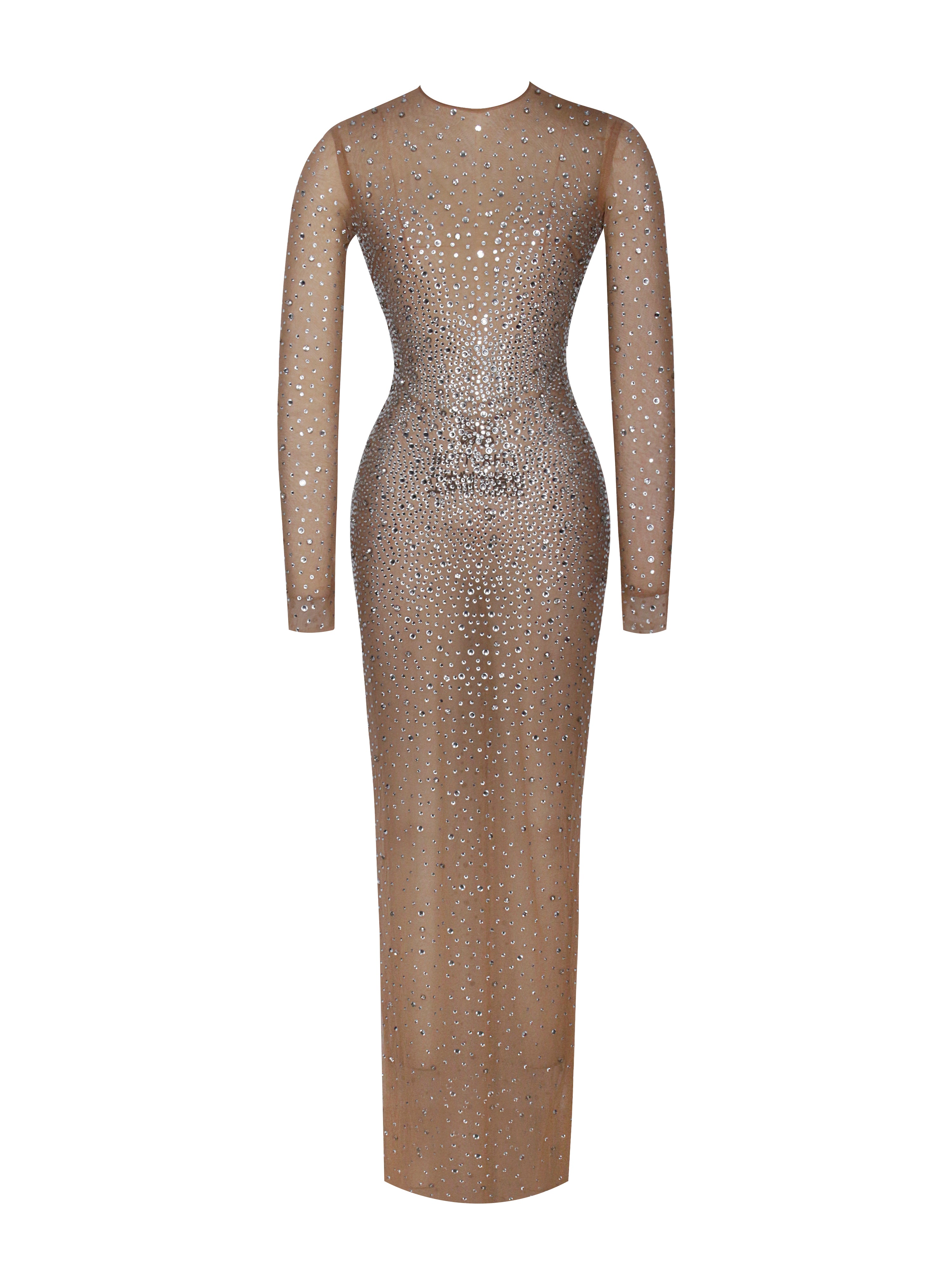 glamour robe en mesh Isabel