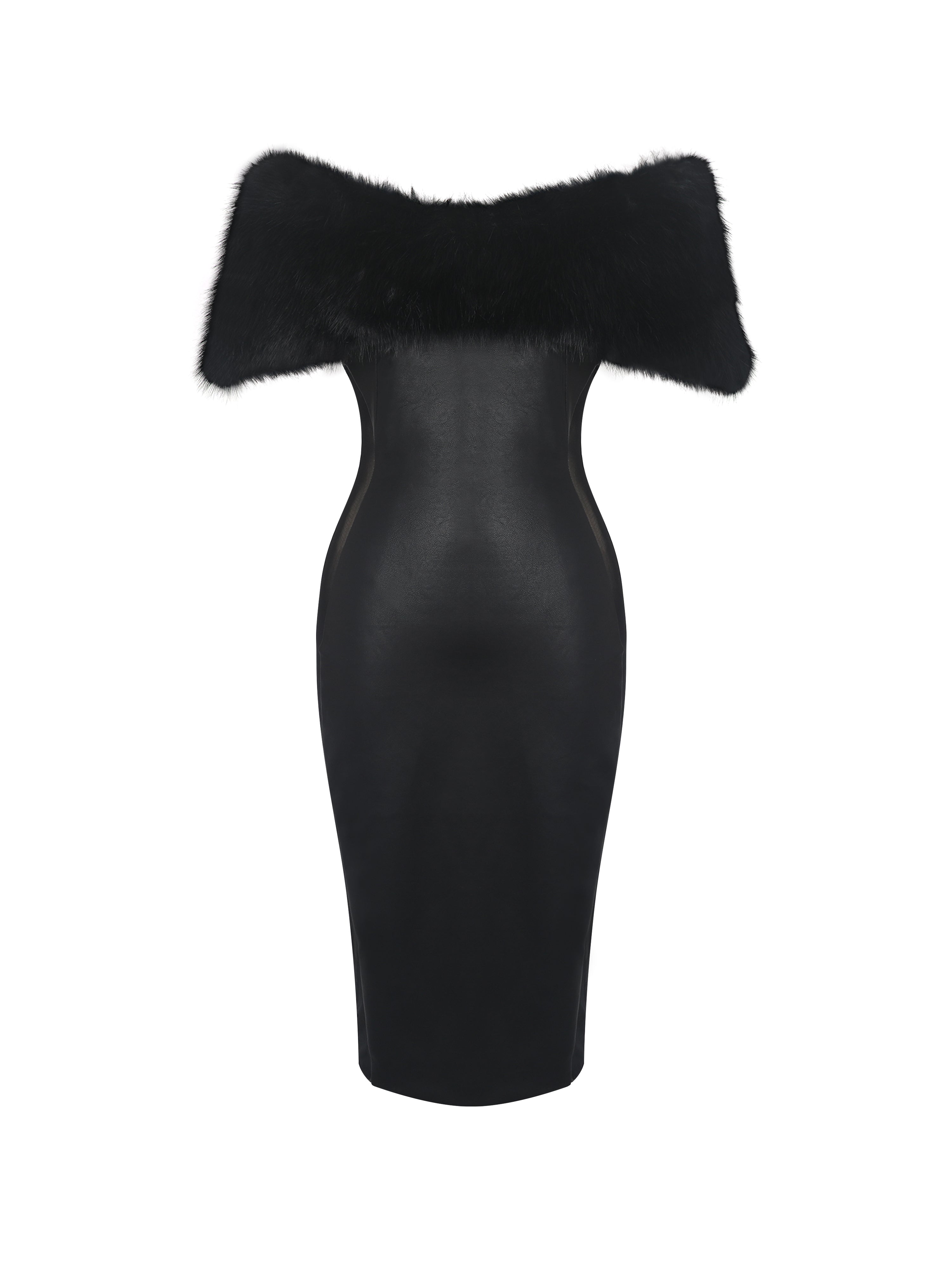 robe glamour noire