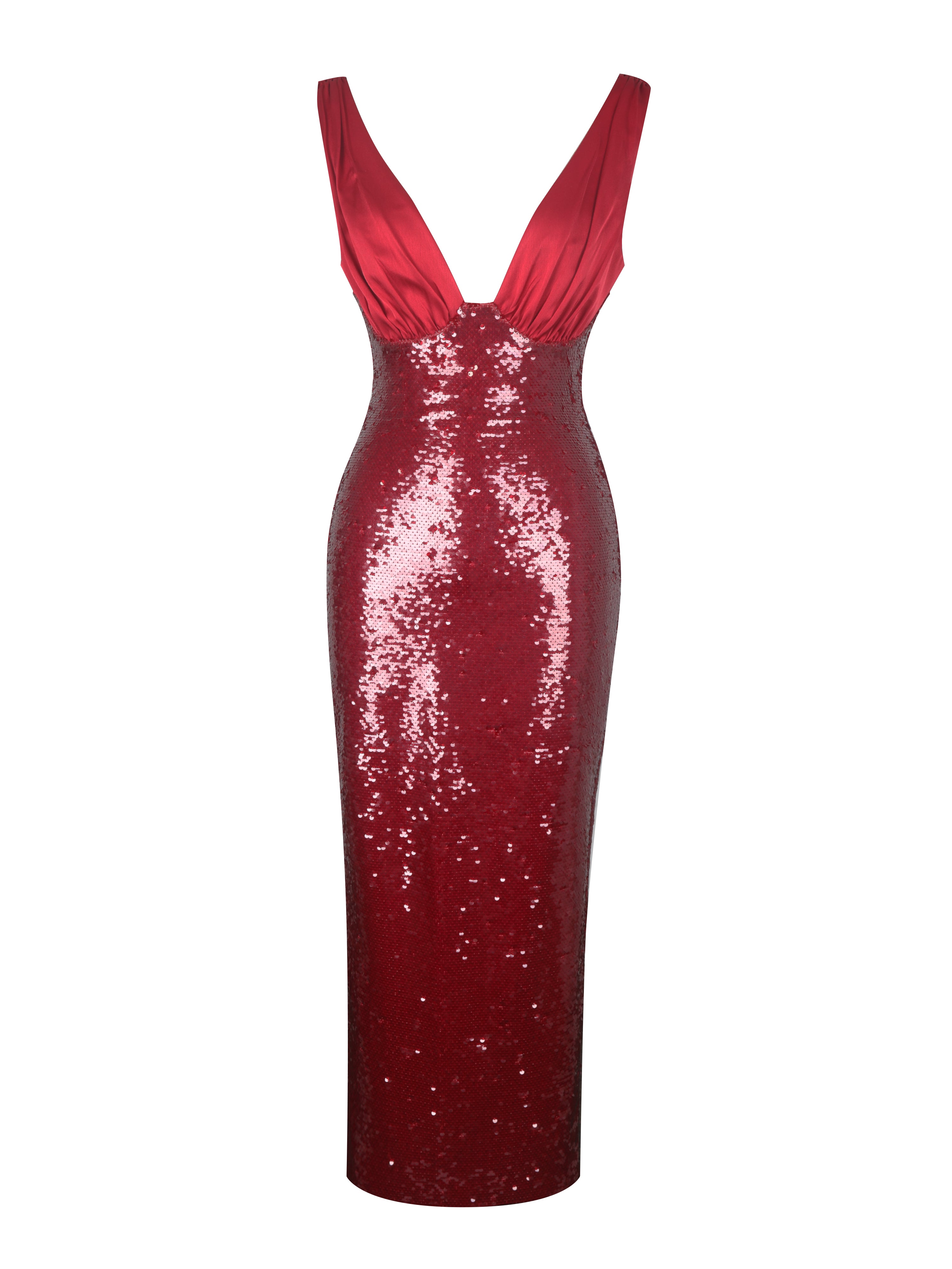 tenue glamour rouge