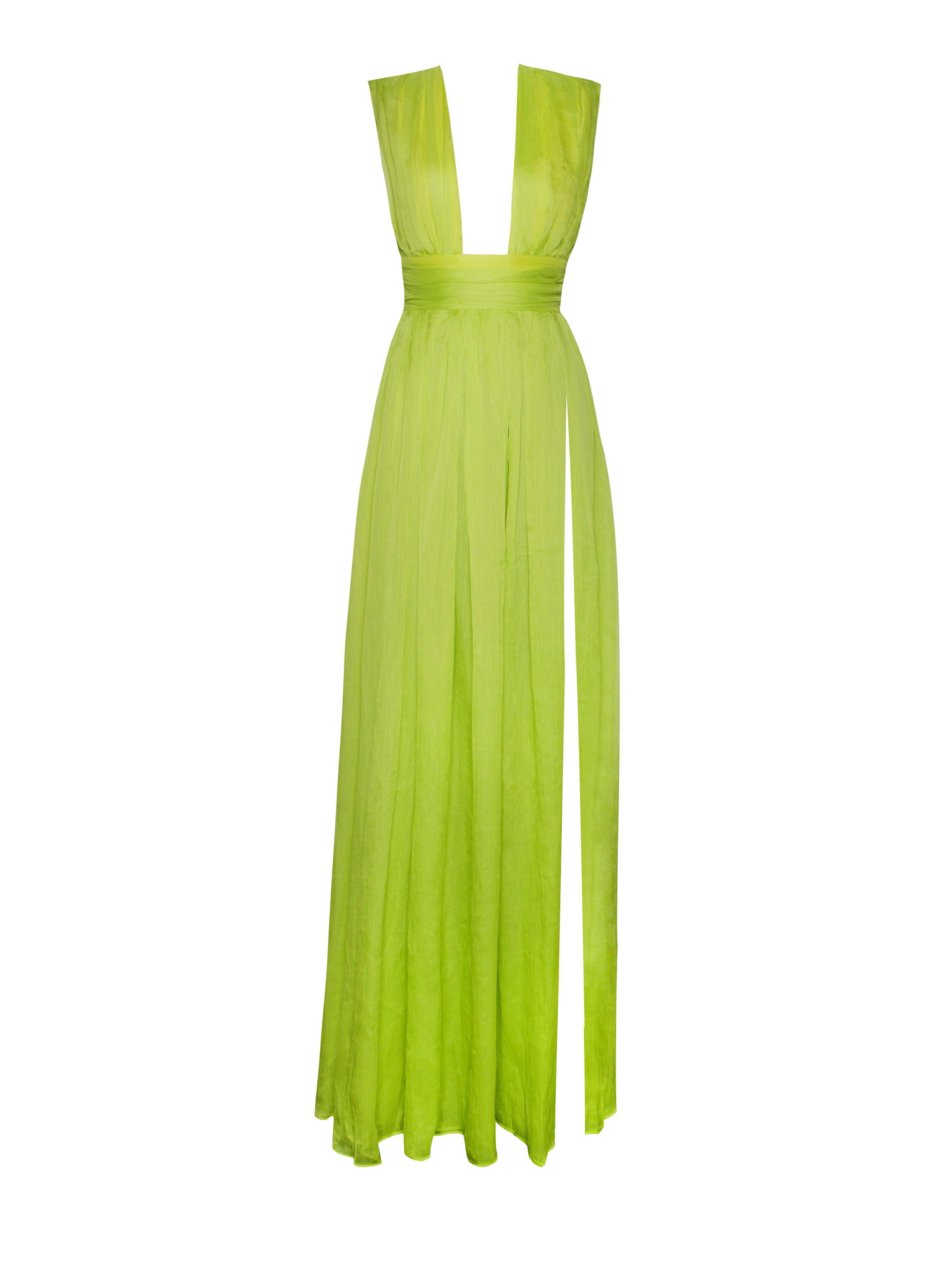 robe lime pour soirée chic