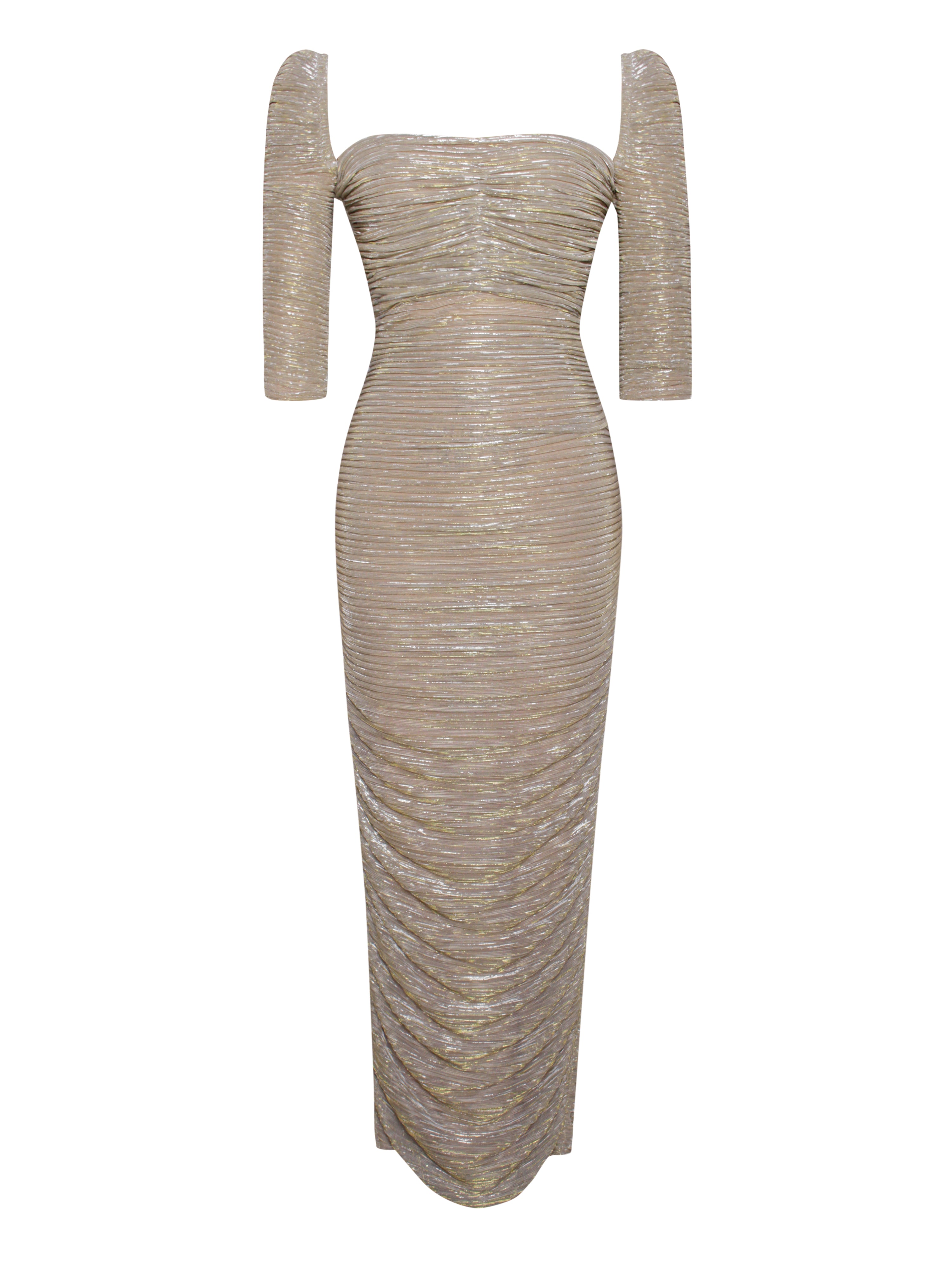 robe chic pour soirée dorée