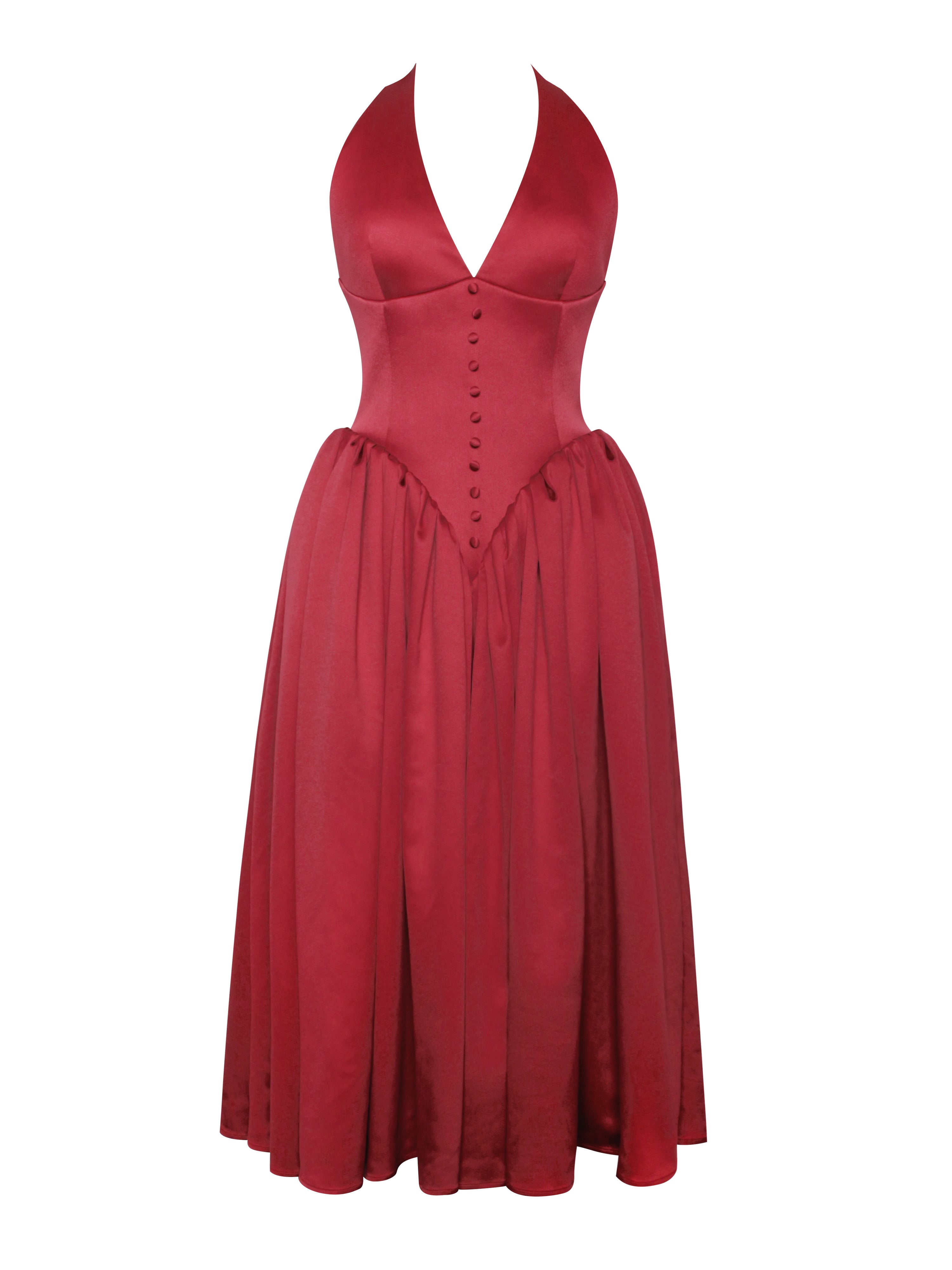 robe occasion spéciale rouge