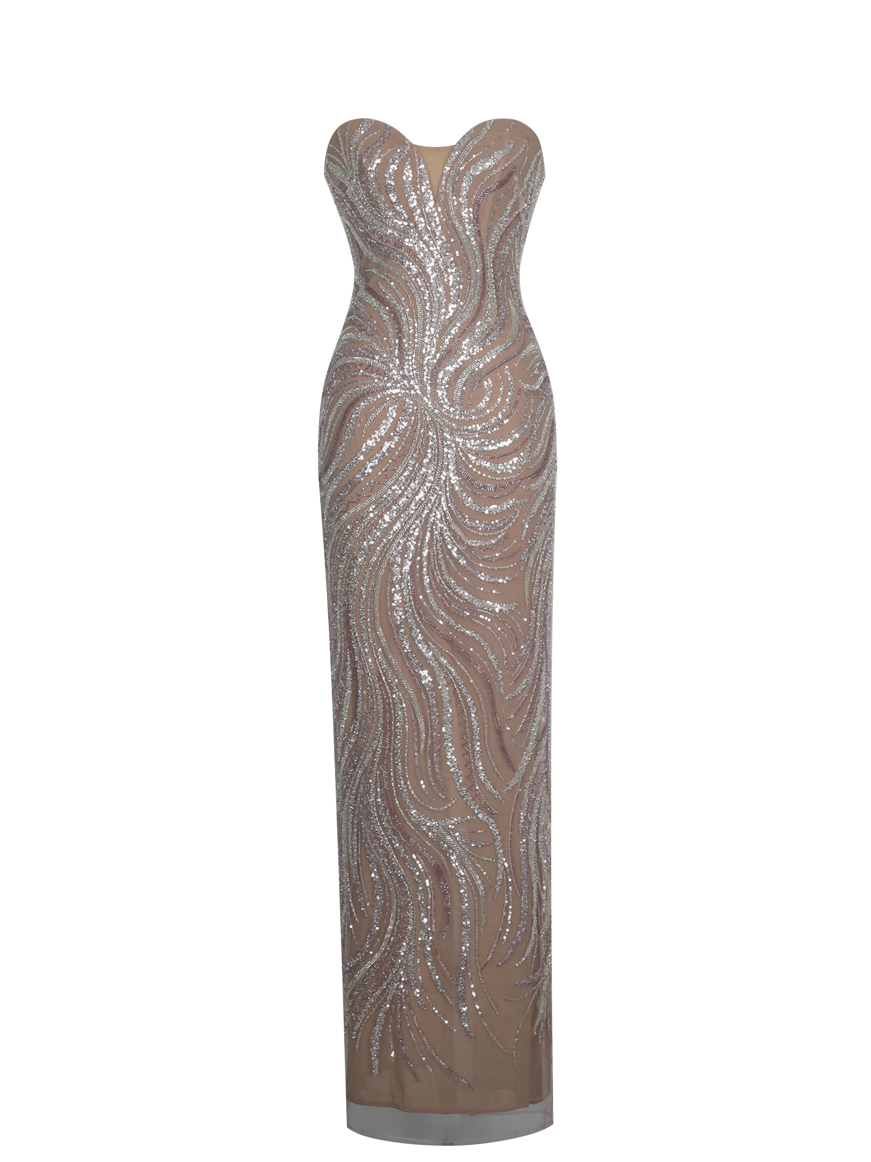 robe événement spécial abricot