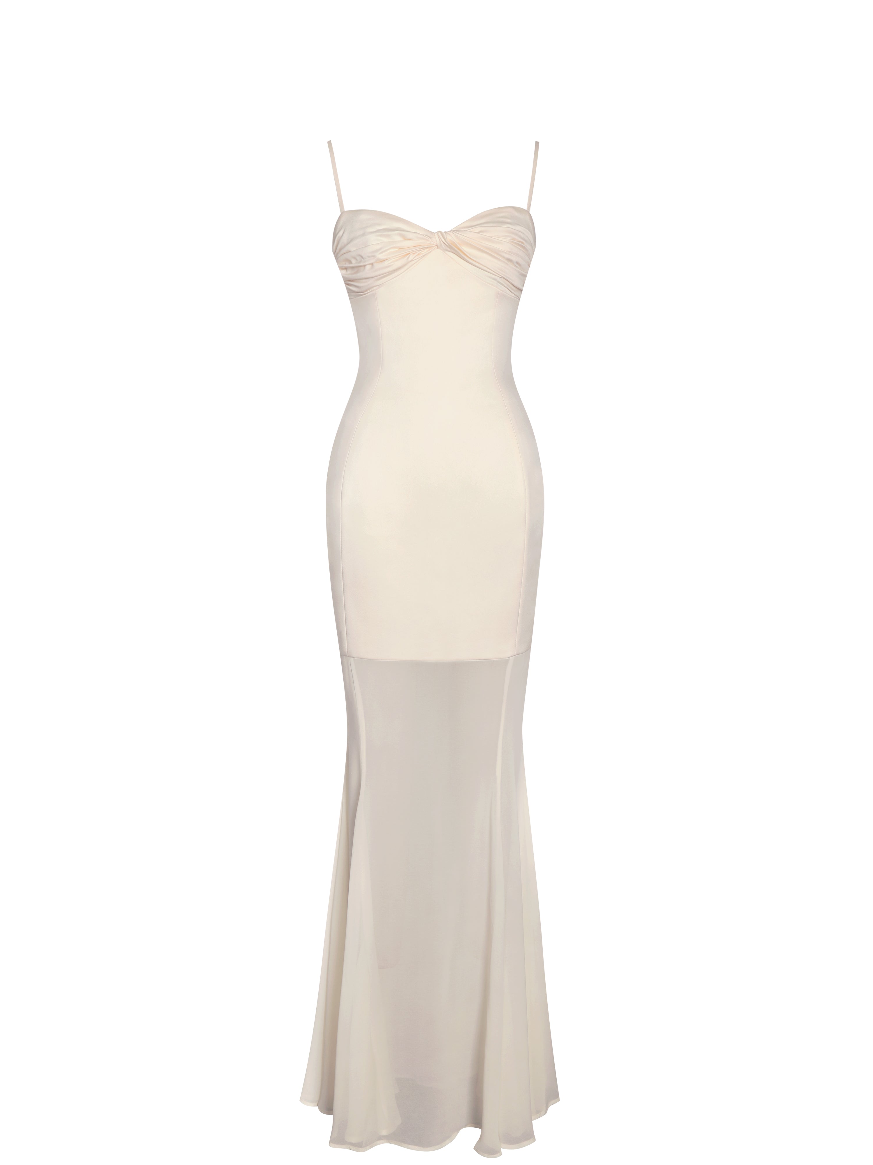 chiffon fluide robe Zayne