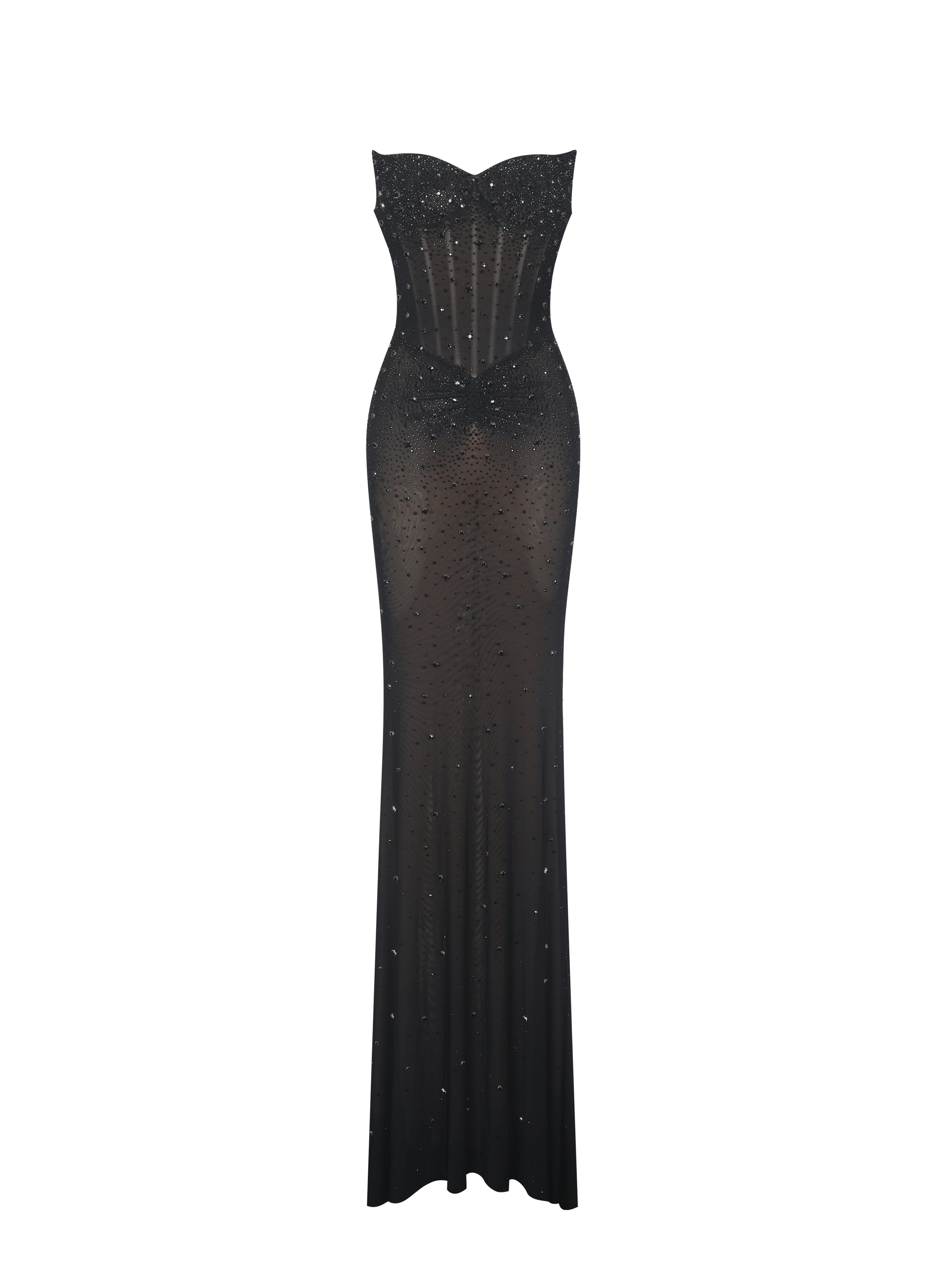 robe sans manches corset-dress