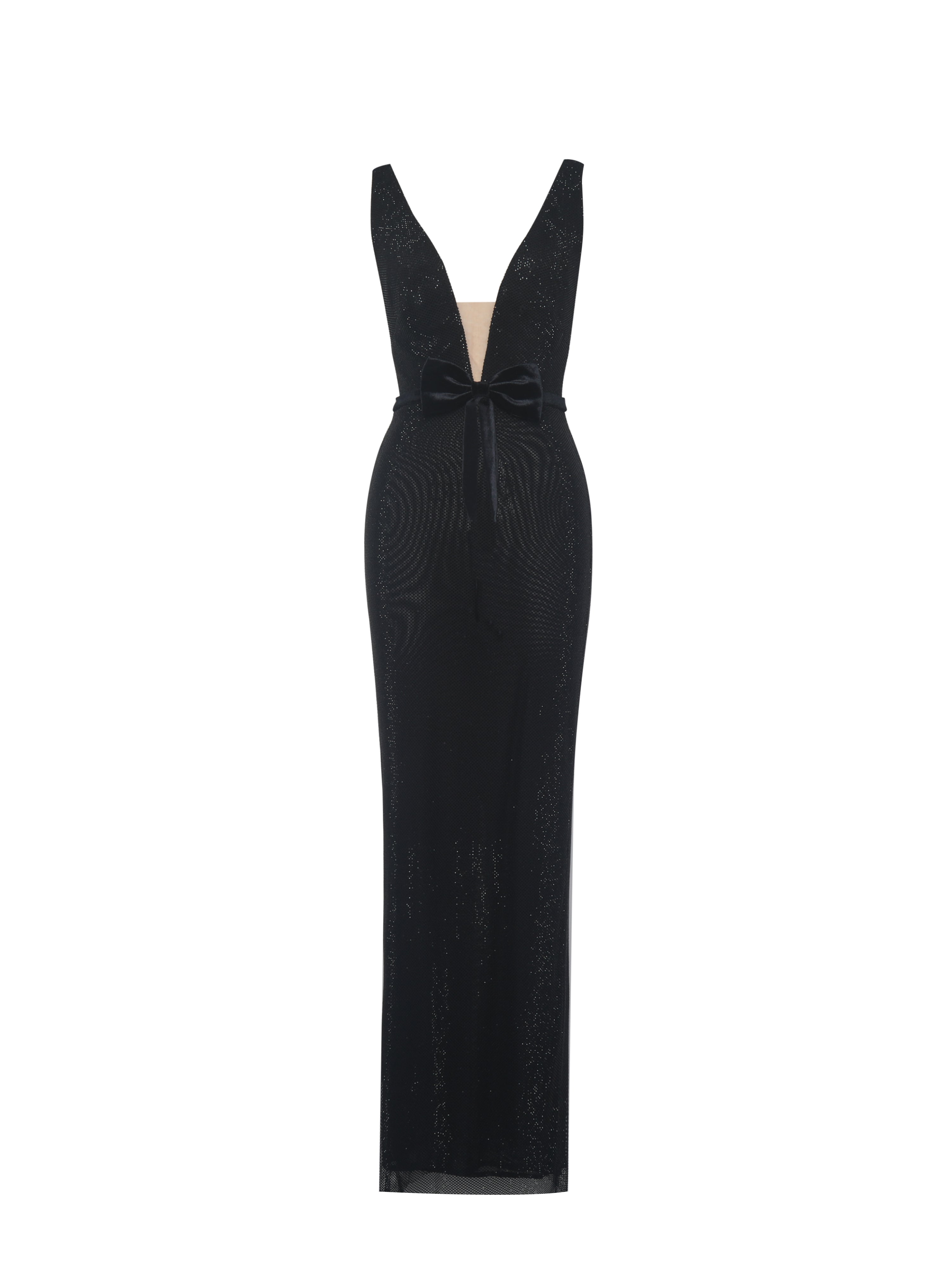 robe doublée en mesh