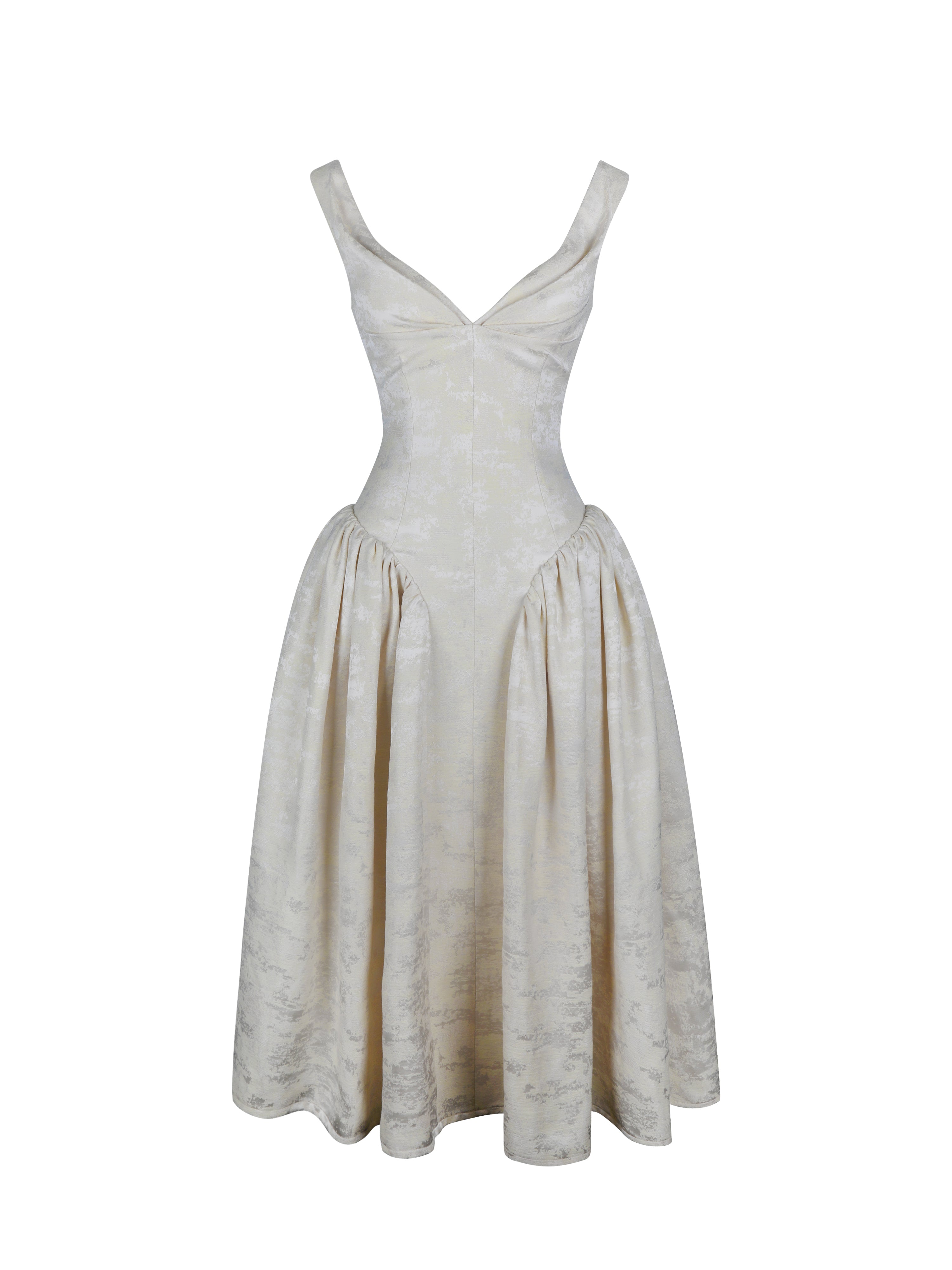 robe soirée ivoire