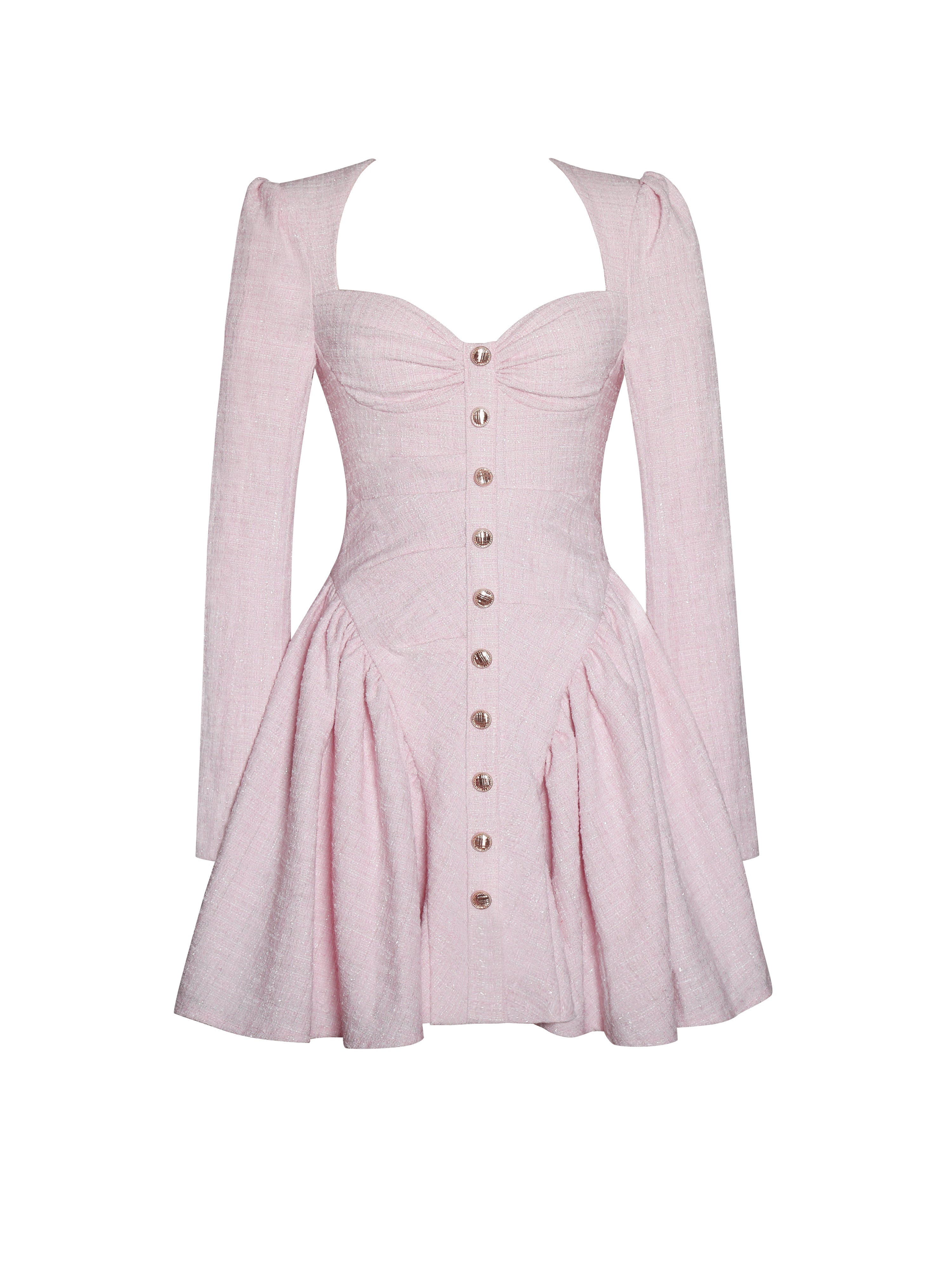 robe originale tweed rose
