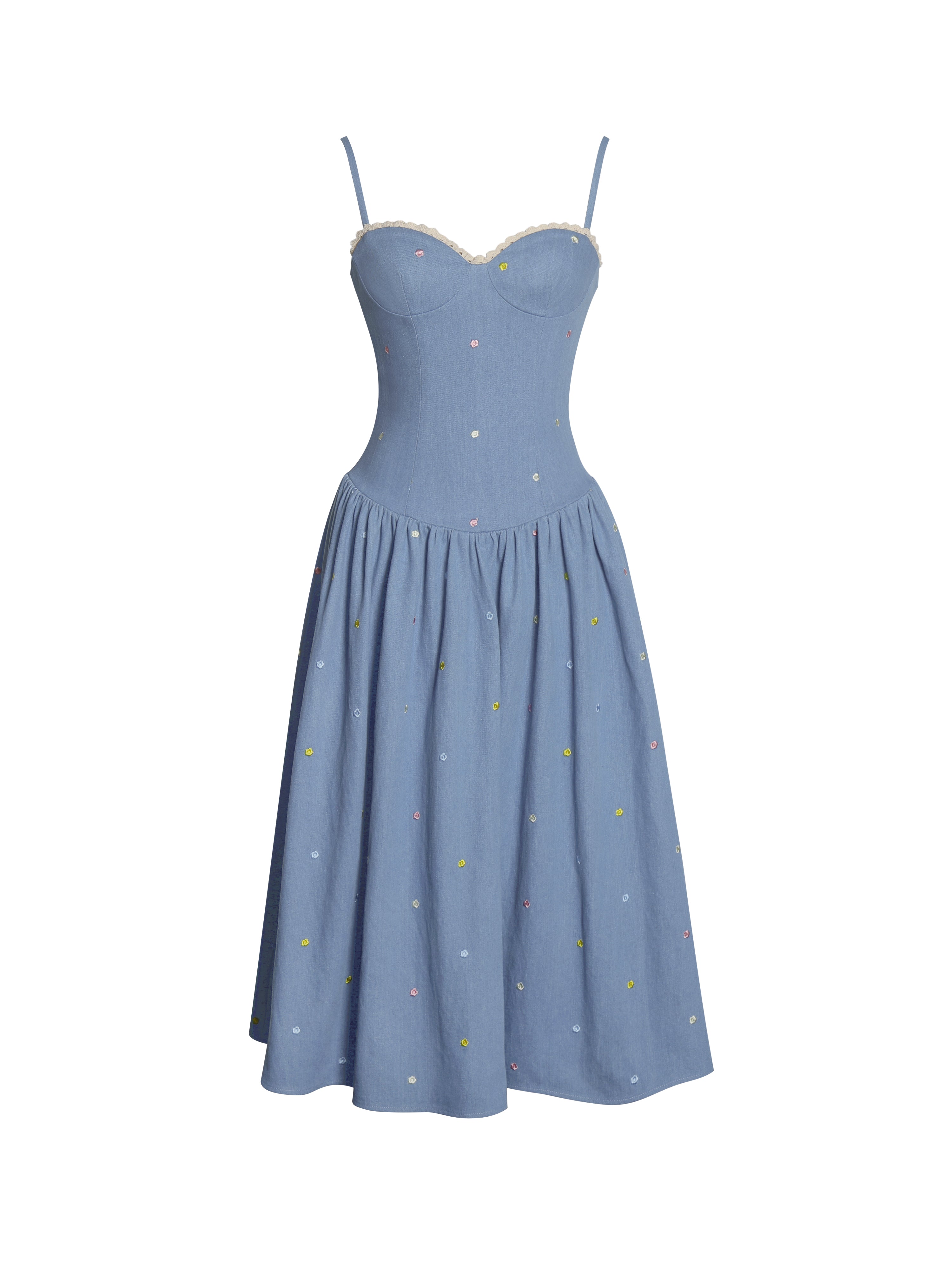 robe à bretelles réglables