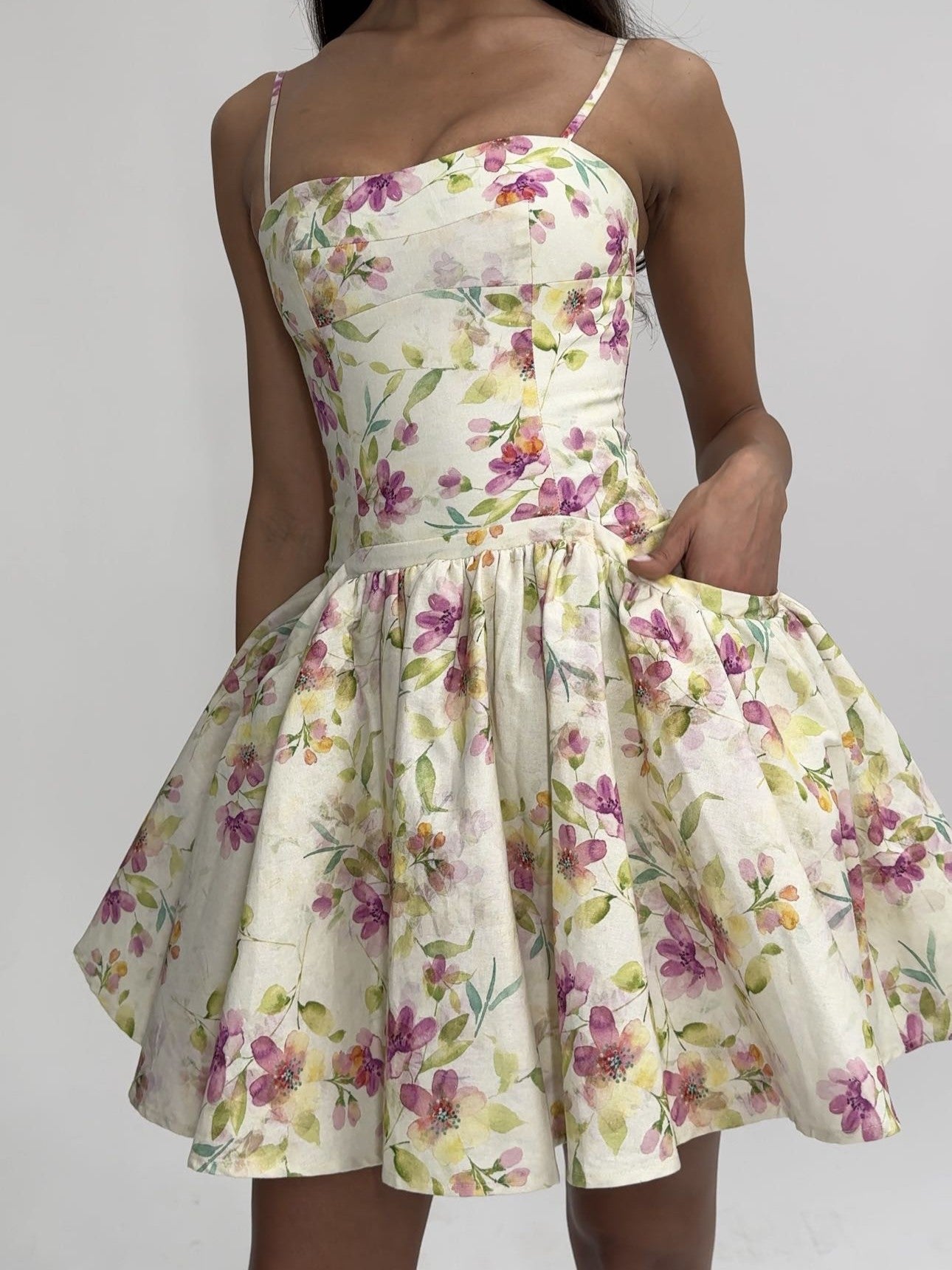 bretelles ajustables robe Valda
